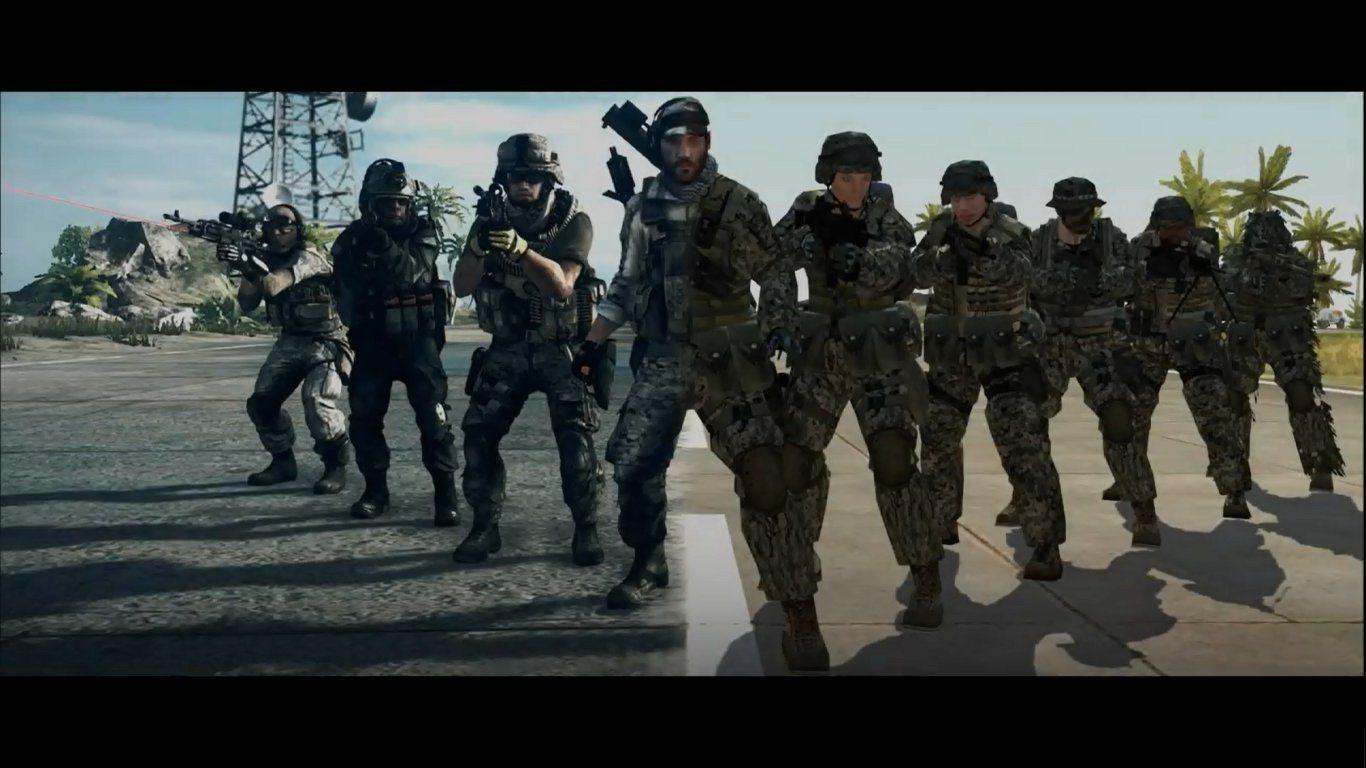 Courtesy Of FEARProductionsNet, A BF3 BF2 Crossover Wallpaper