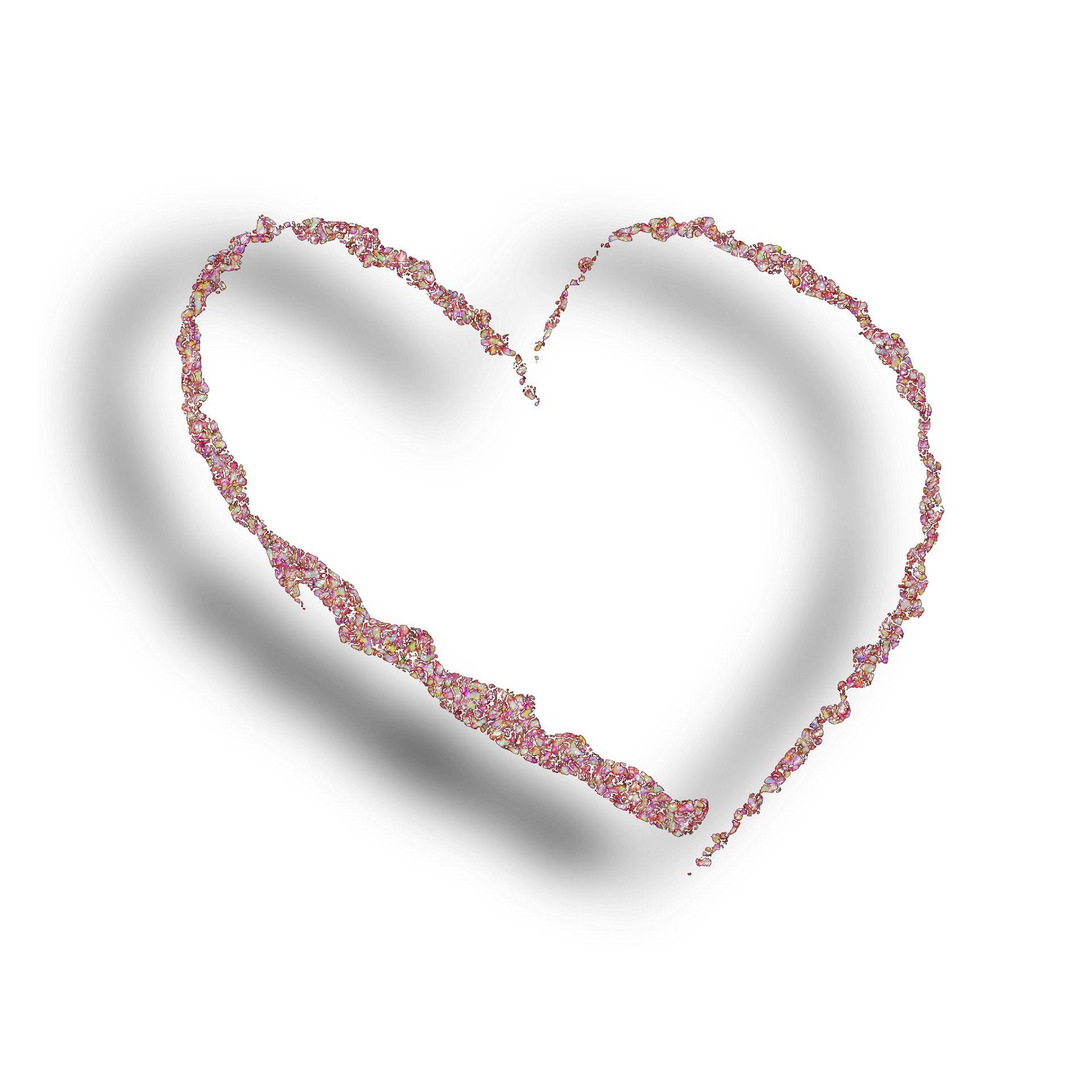 Heart On White Background Free Domain Picture