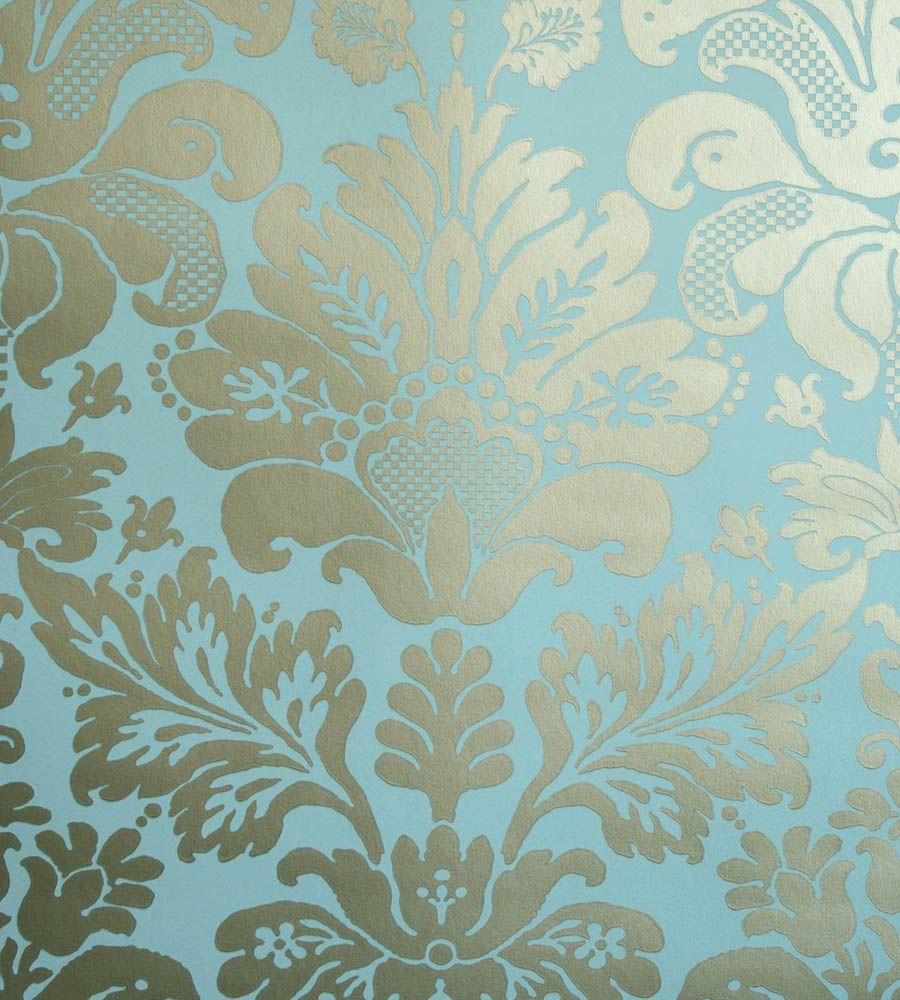 Campbell Damask Wallpaper