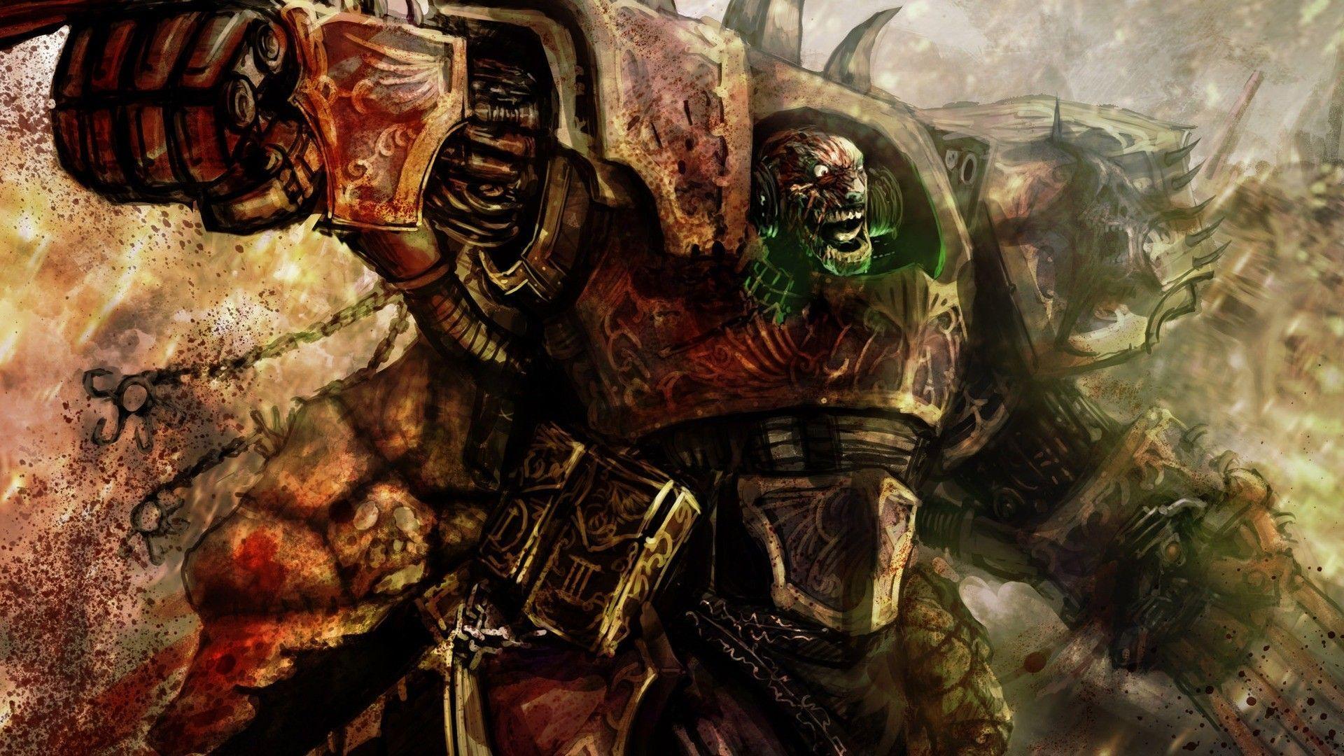 Výsledek obrázku pro warhammer 40k chaos wallpaper. Warhammer 40k