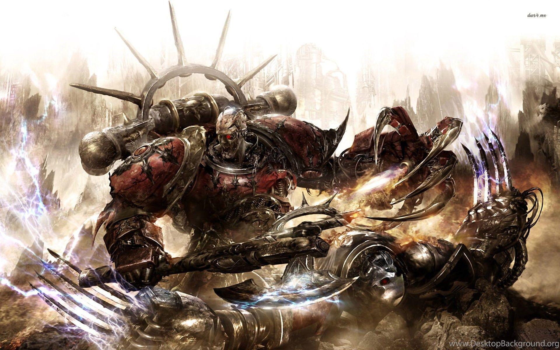 Warhammer 40K Chaos Wallpaper Desktop Background