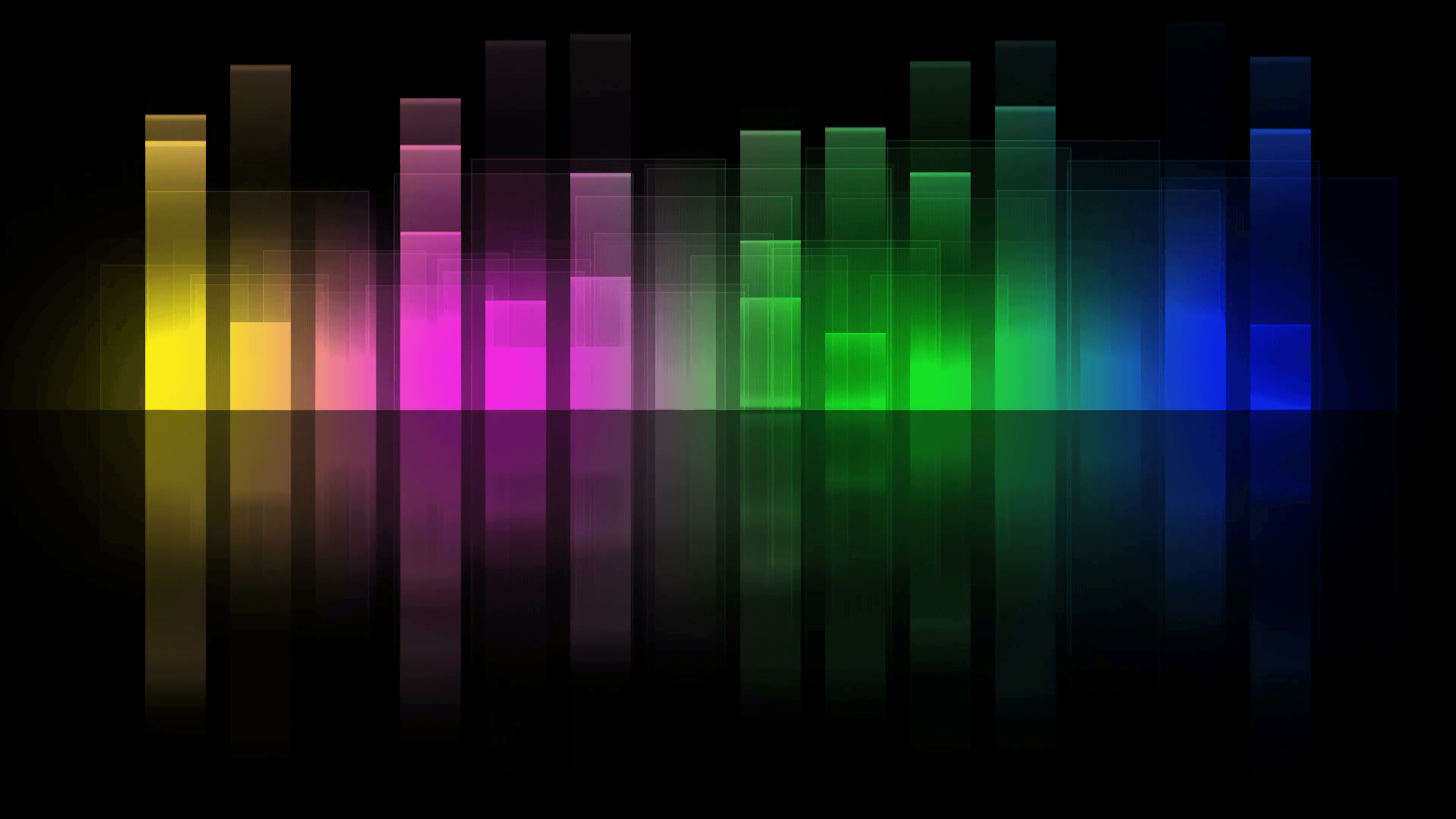 Music Equalizer Graphics Moving Bars Motion Background