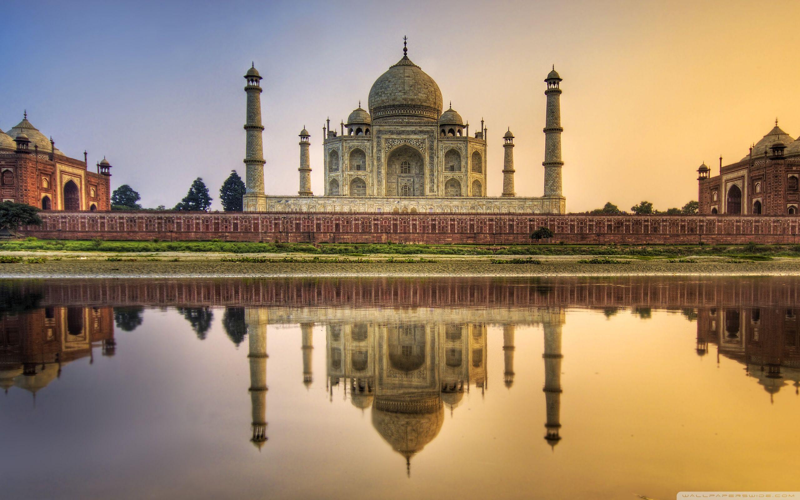Taj Mahal India ❤ 4K HD Desktop Wallpaper for 4K Ultra HD TV • Wide