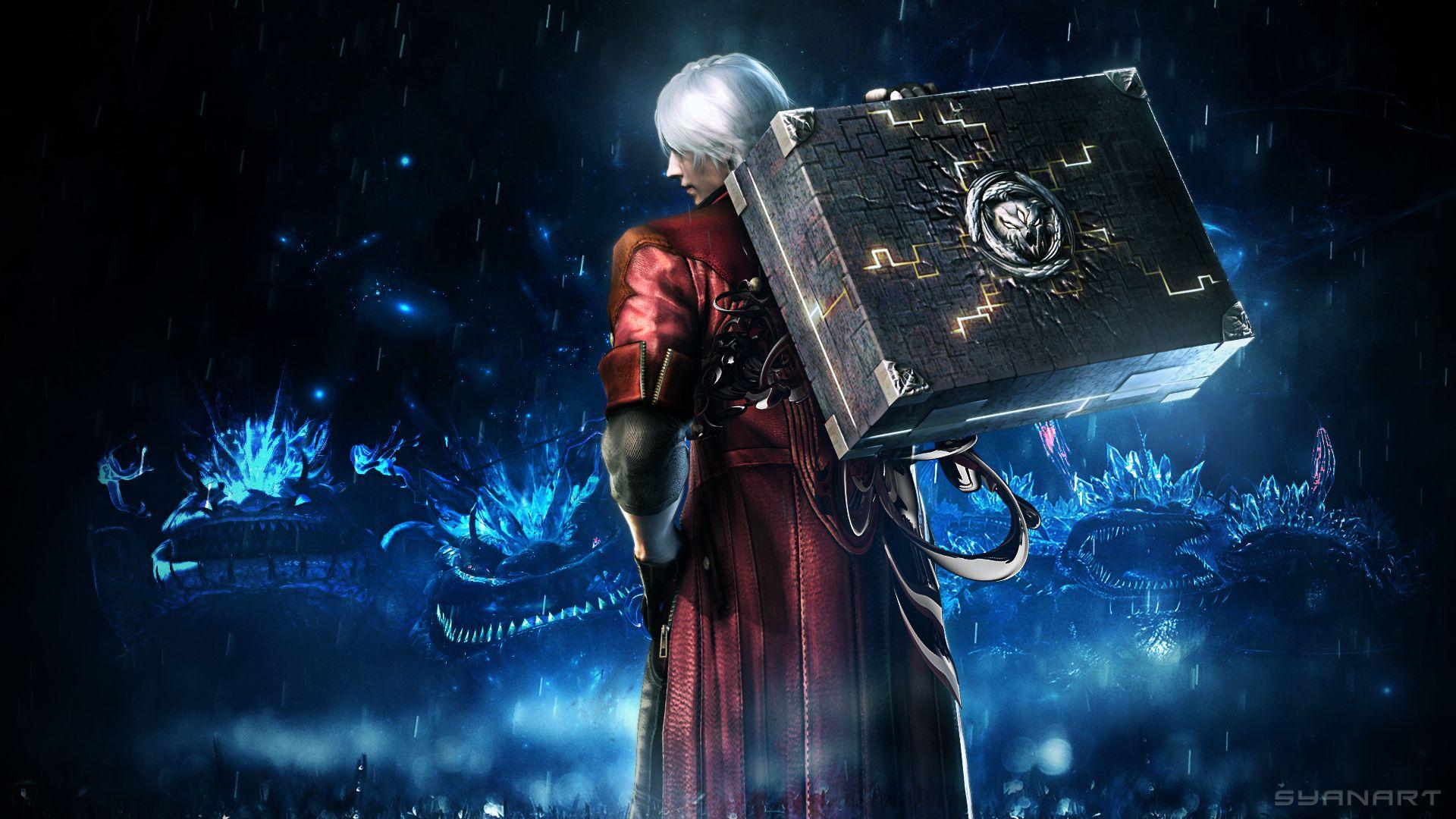 Wallpaper Dante Devil May Cry Devil May Cry 4 Man 3D 1920x1080