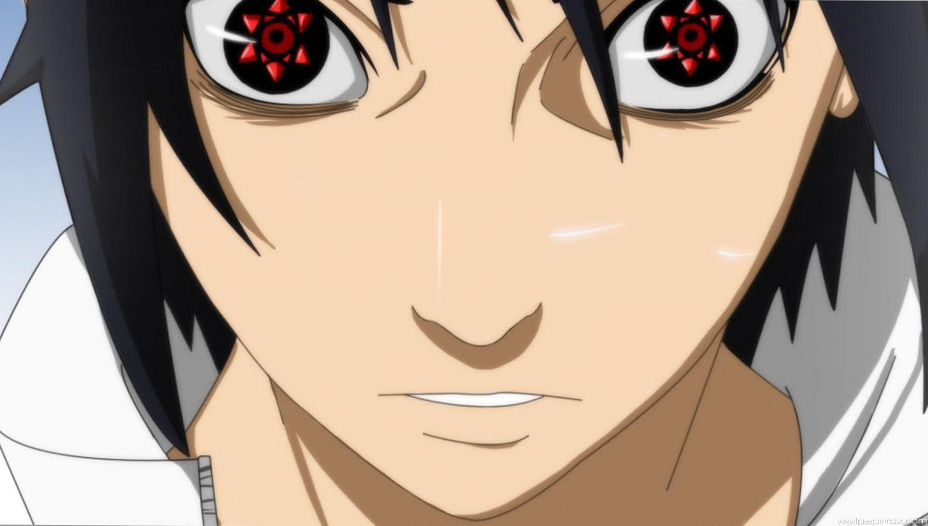 anime eyes unusual naruto sharingan uchiha izuna lenses look face