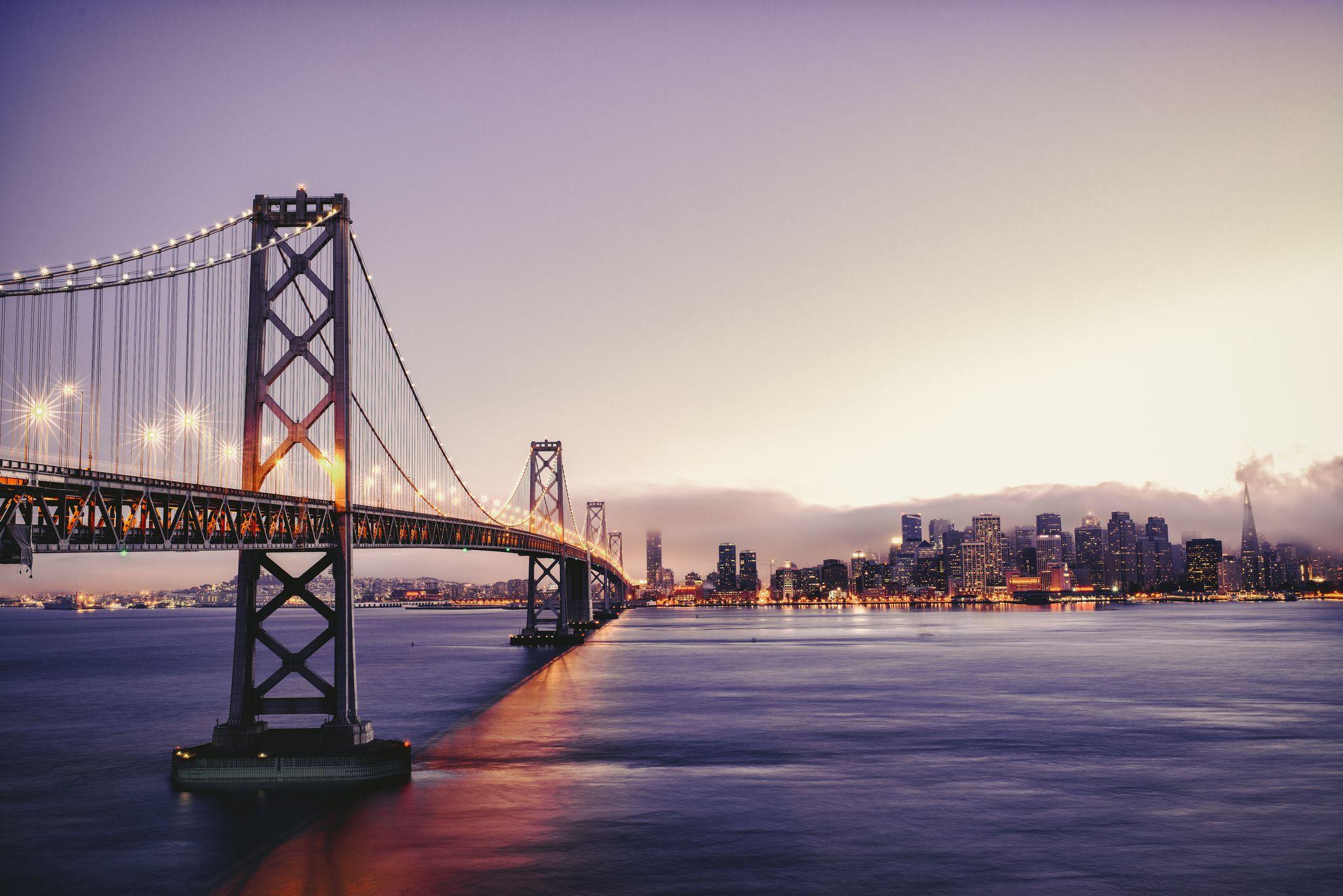 San Francisco Bay Bridge wallpaperx1367
