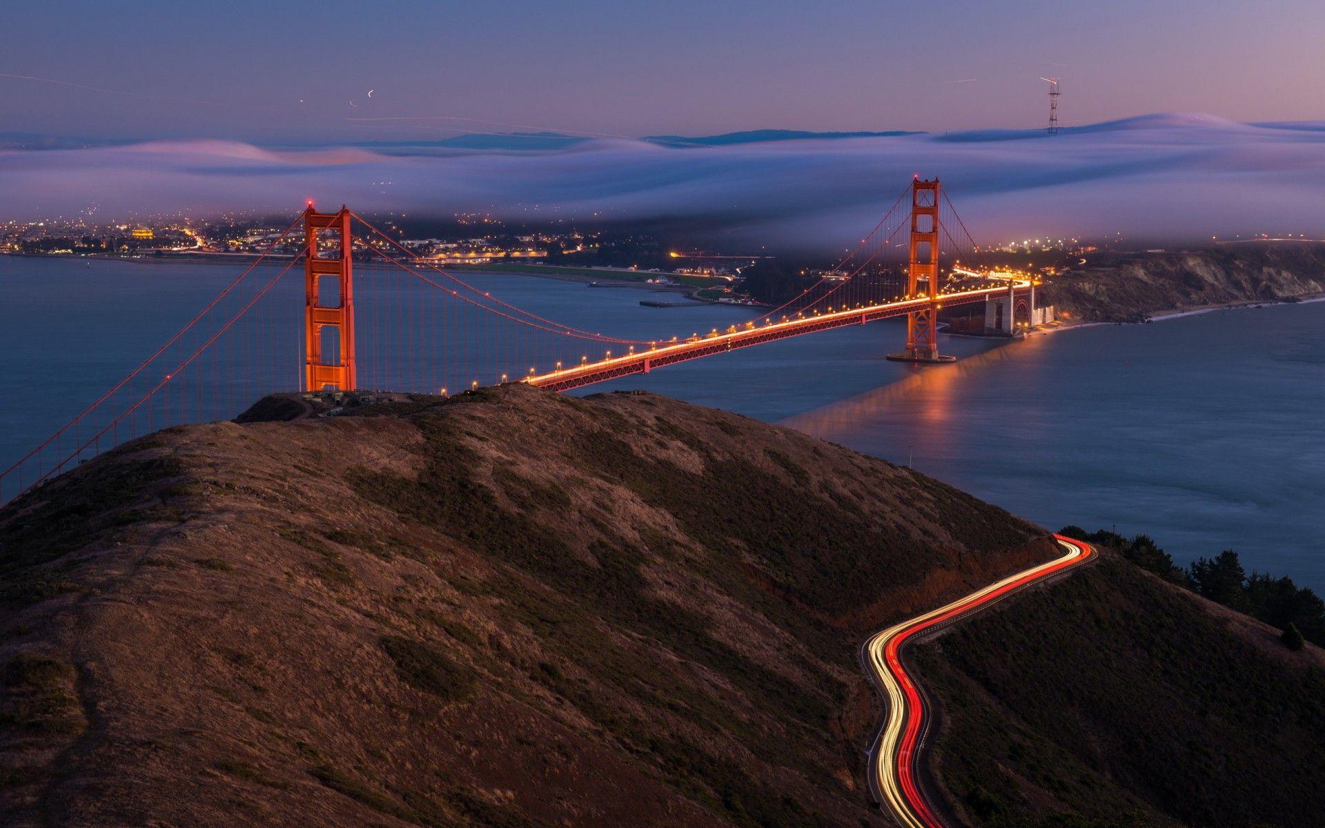 San Francisco Fog HD Wallpaper, Background Image