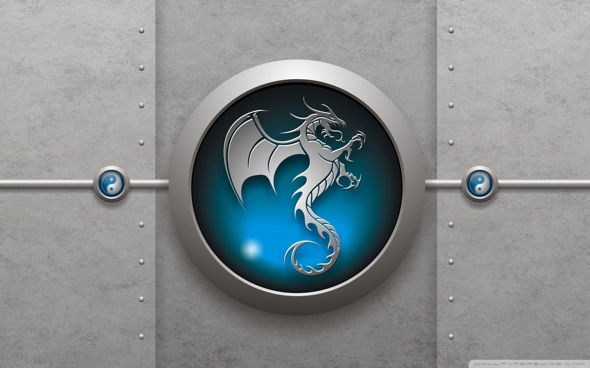 Tribal Dragon Blue ❤ 4K HD Desktop Wallpaper for 4K Ultra HD TV