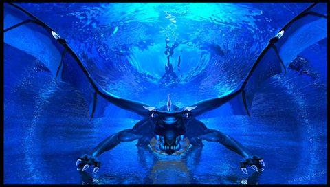 Blue dragon wallpaper Gallery