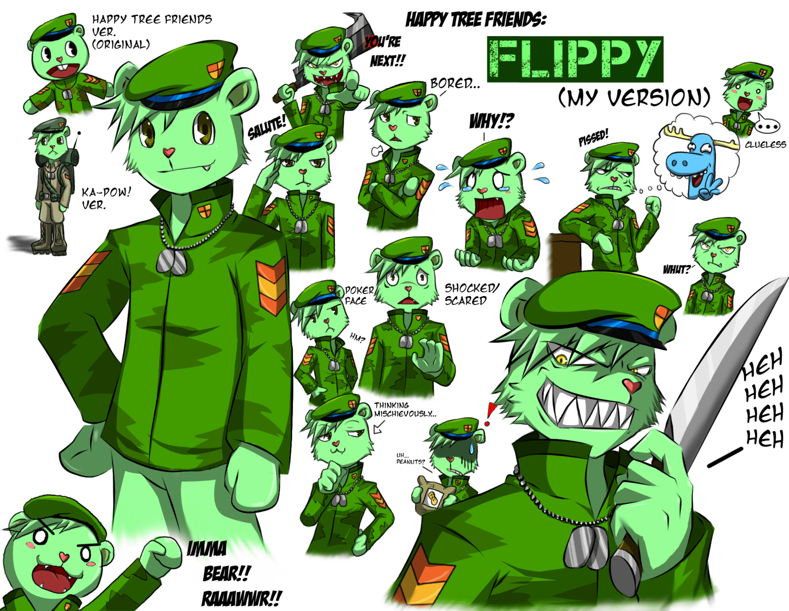 Flippy (Happy Tree Friends). The Family Series