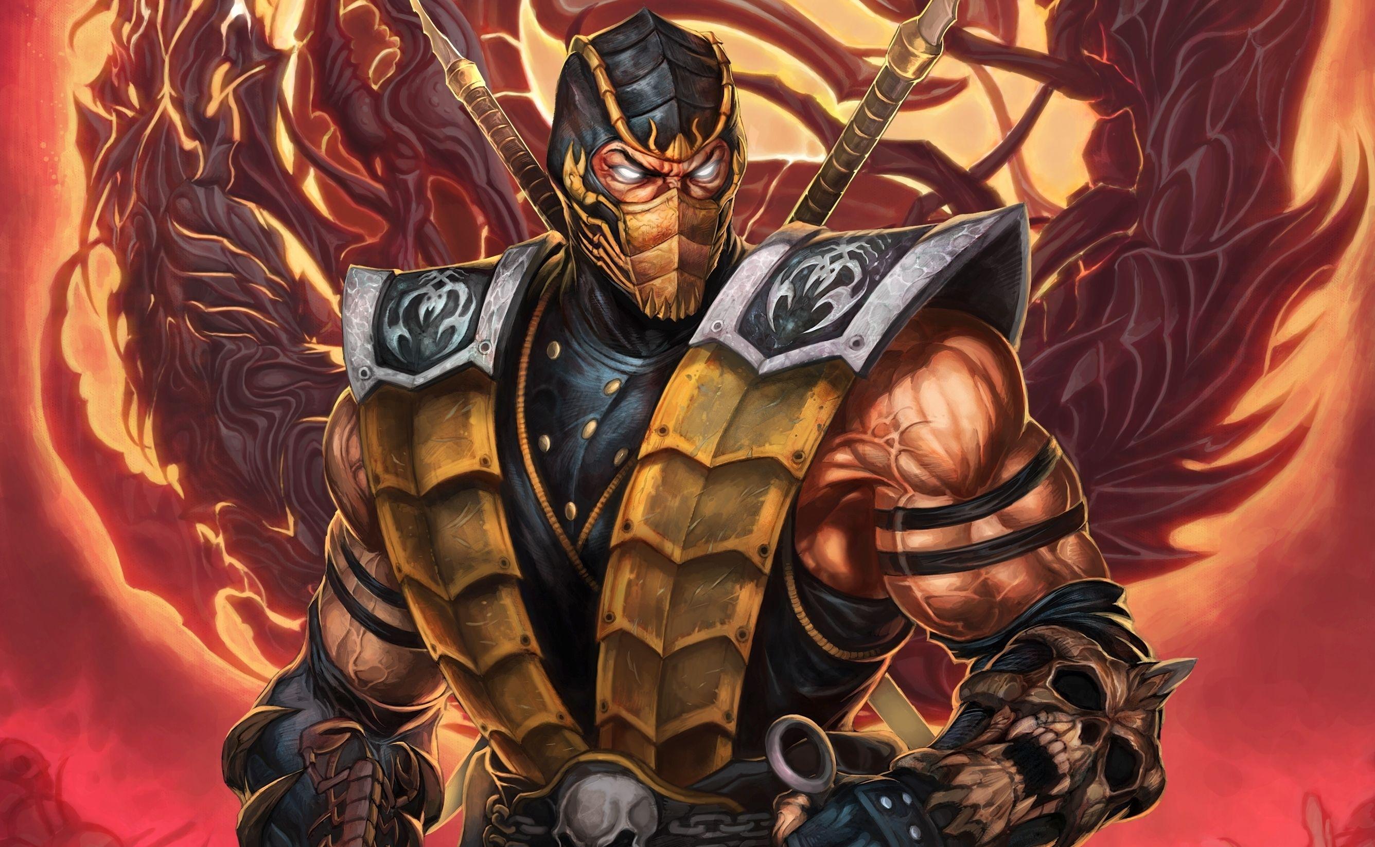 Mortal Kombat wallpaper Scorpion Mortal Kombat games, fan site!