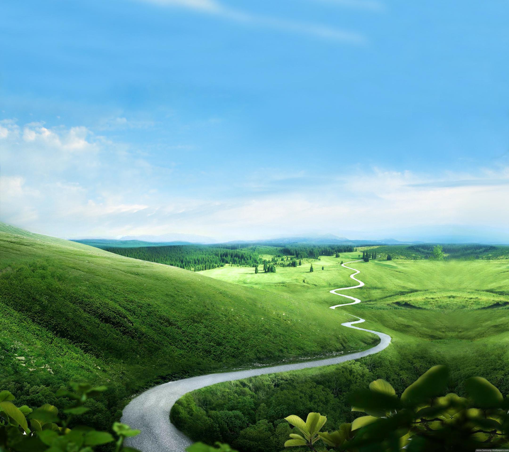 Background Nature Landscapes X Samsung Galaxy S Active On Wallpaper