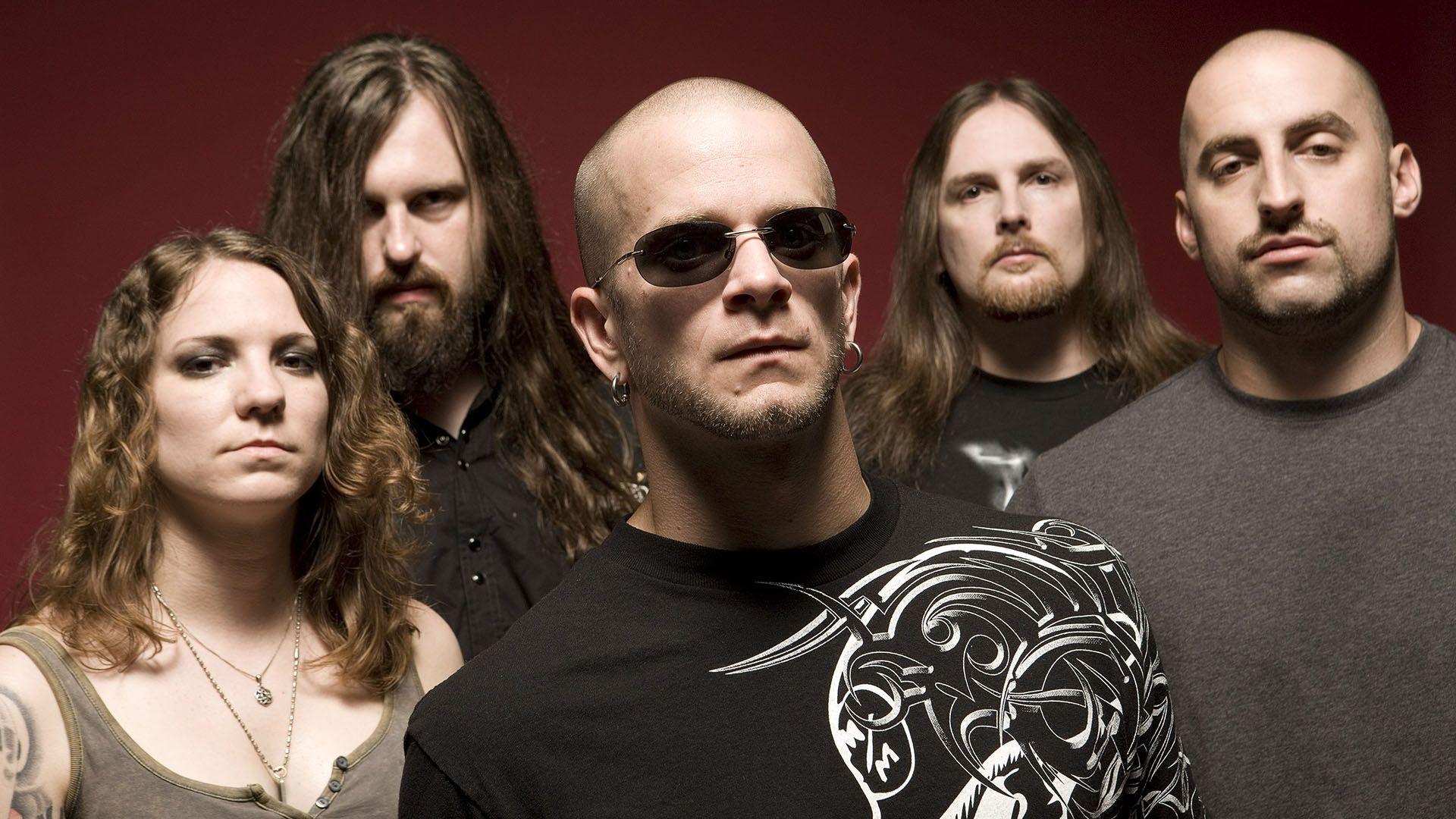 Download Wallpaper 1920x1080 all that remains, glasses, hair, bald