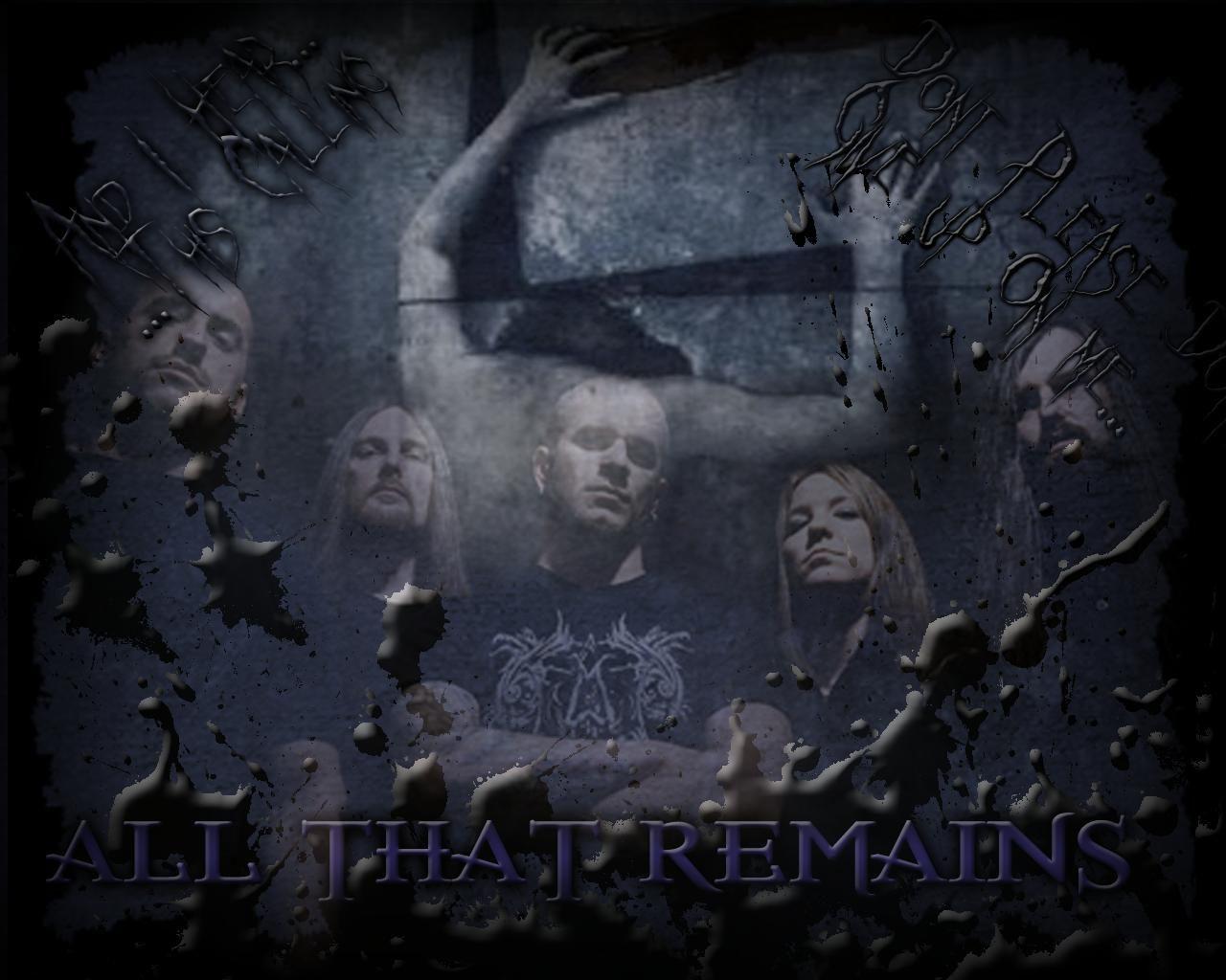 All That Remains. free wallpaper, music