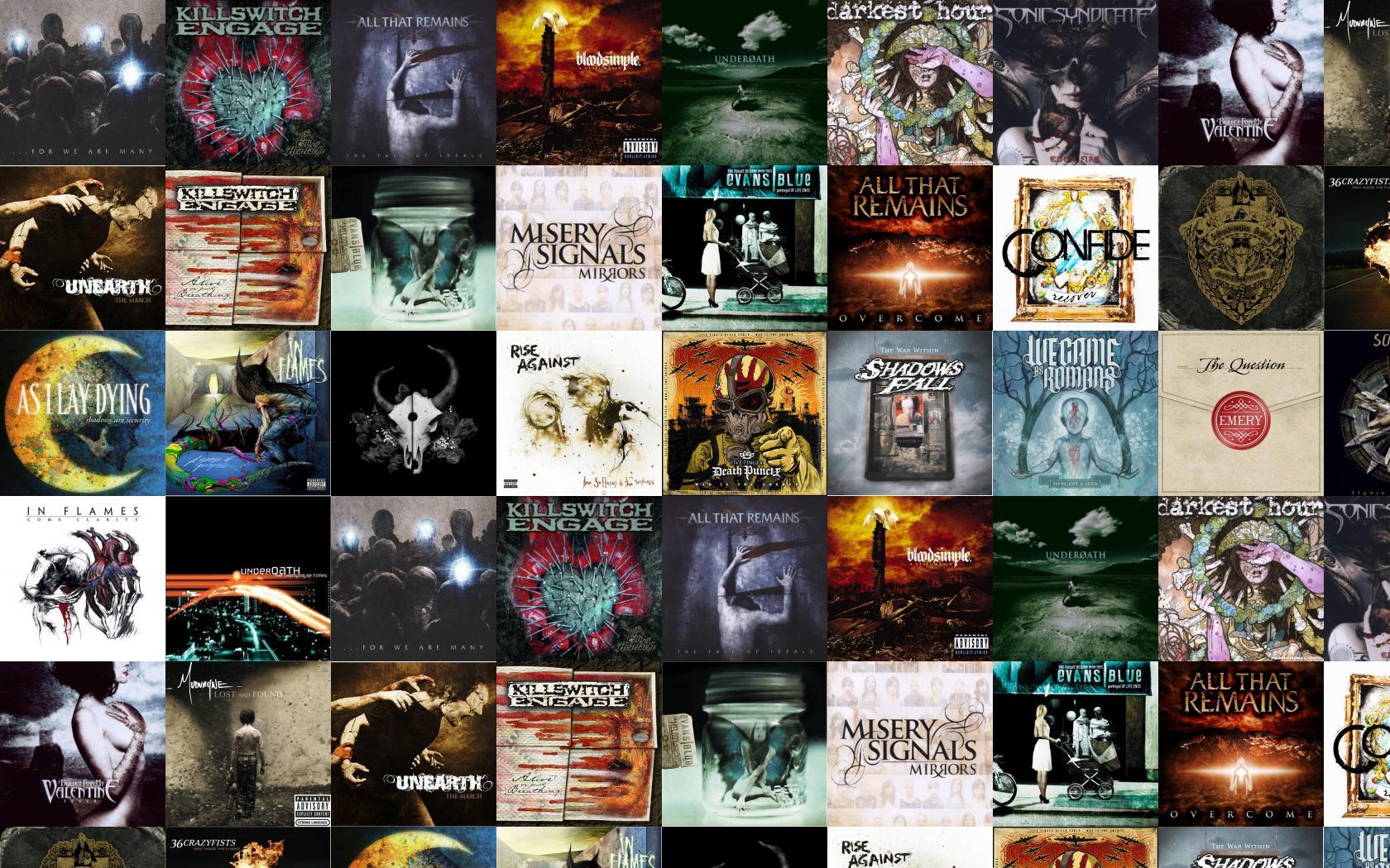 All That Remains For We Are Many Killswitch Wallpaper « Tiled