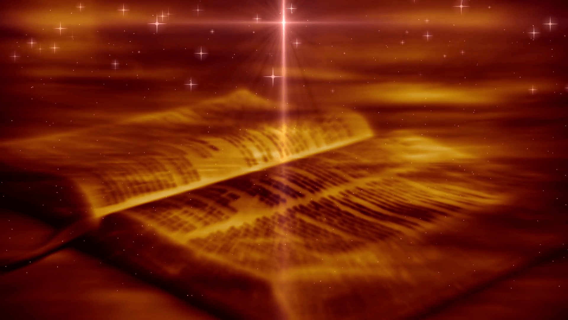 The Holy Bible. Open Religious Scriptures Background Motion