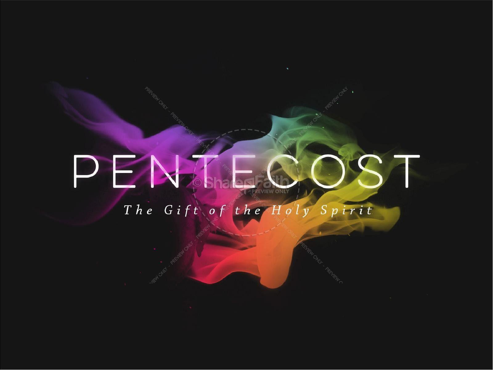 Holy Spirit Pentecost Church Worship Background
