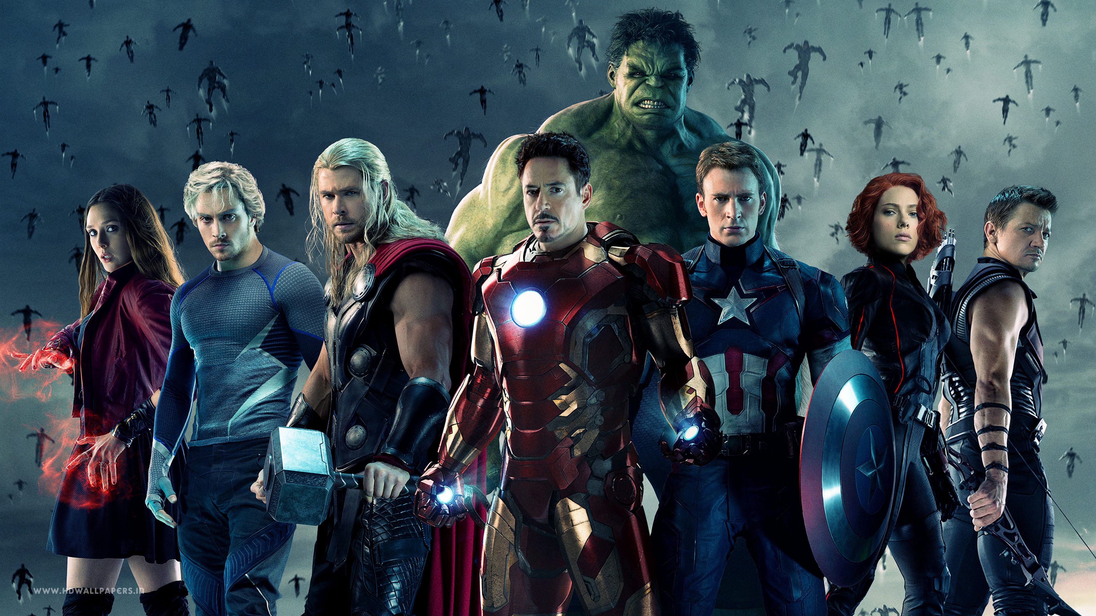 Avengers Age Of Ultron Movie Background 3840x2160