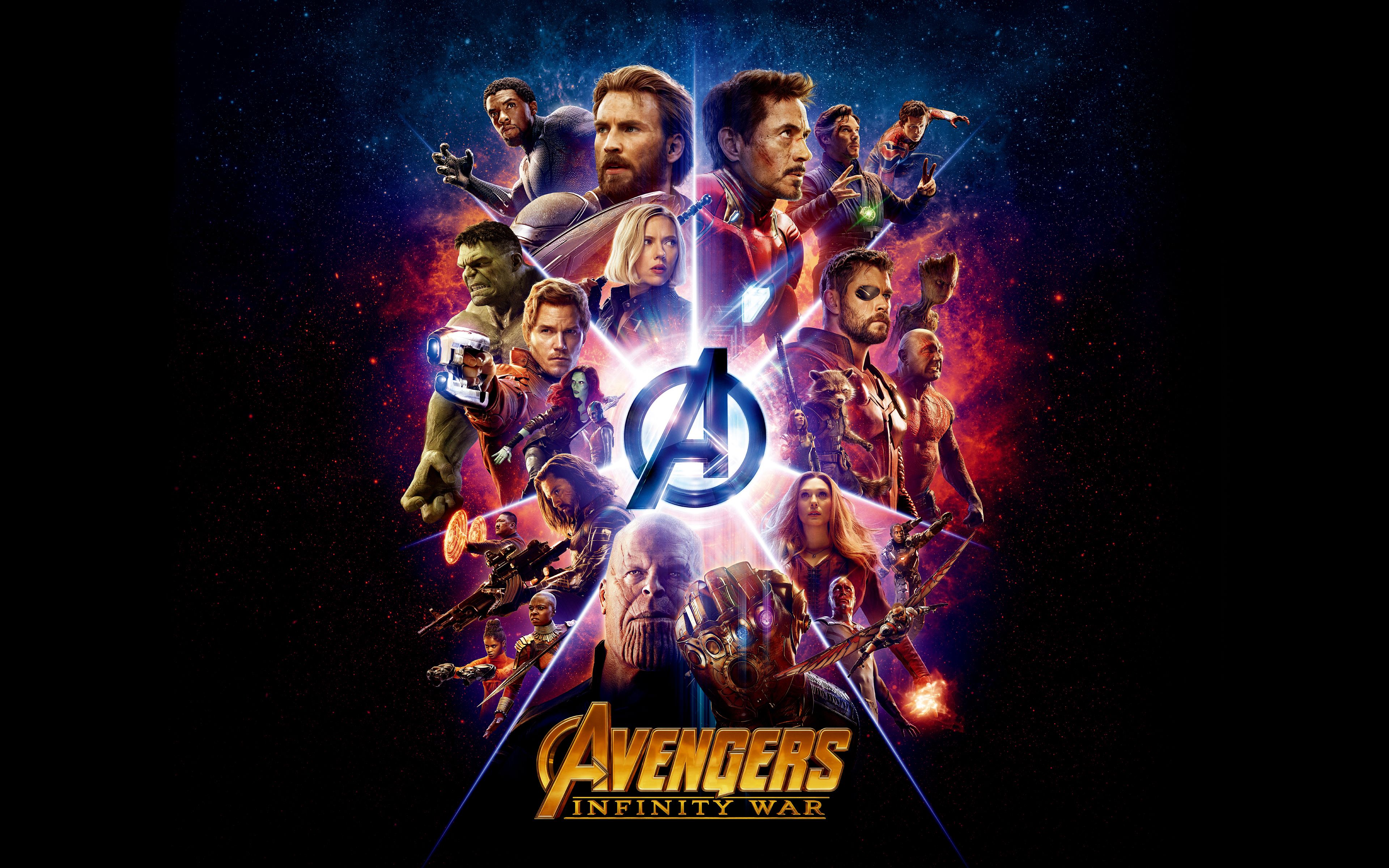 Wallpaper Avengers Infinity War 4K 8K Avengers, Deadpool, Infinity, War