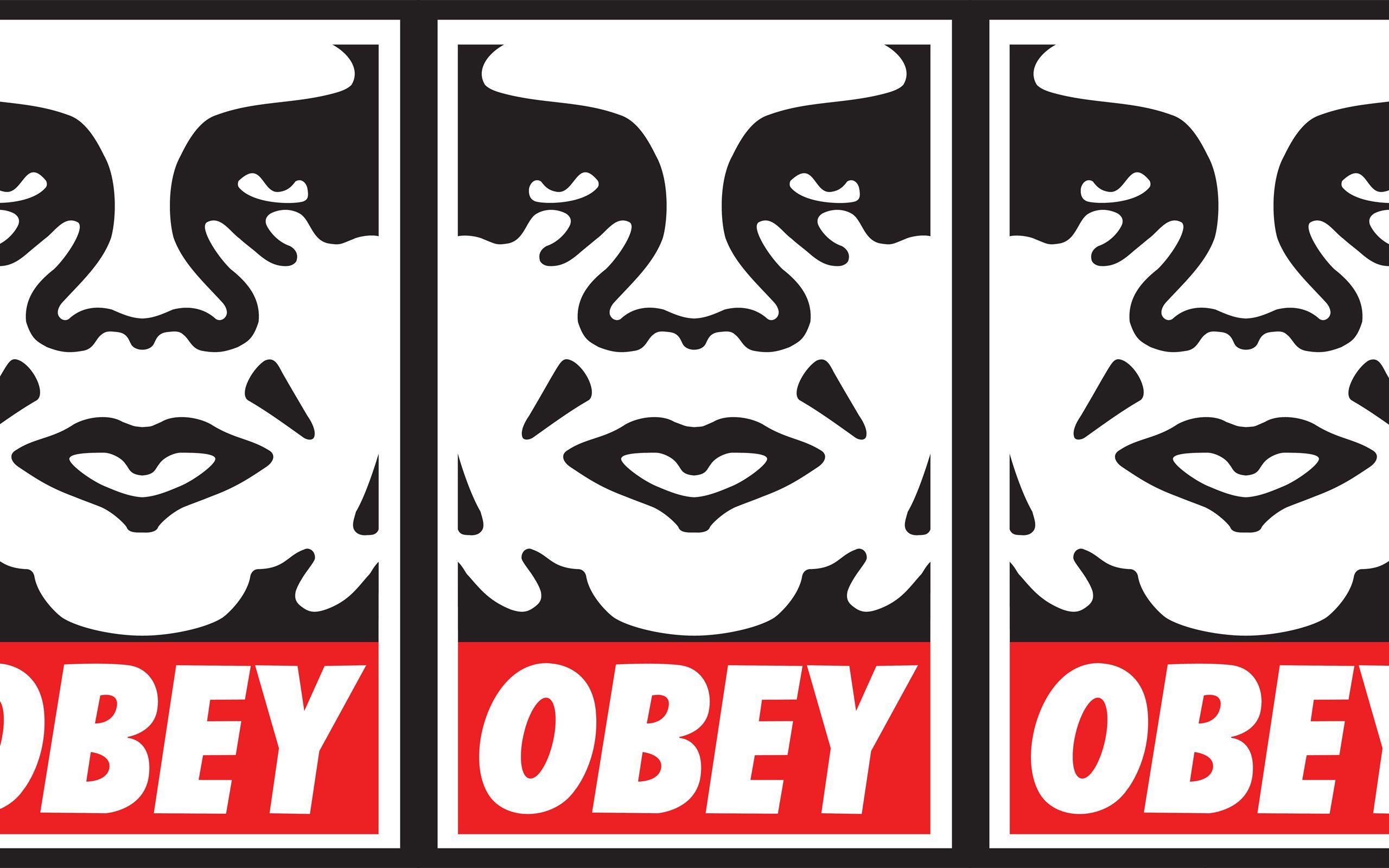 obey logo wallpaper hd