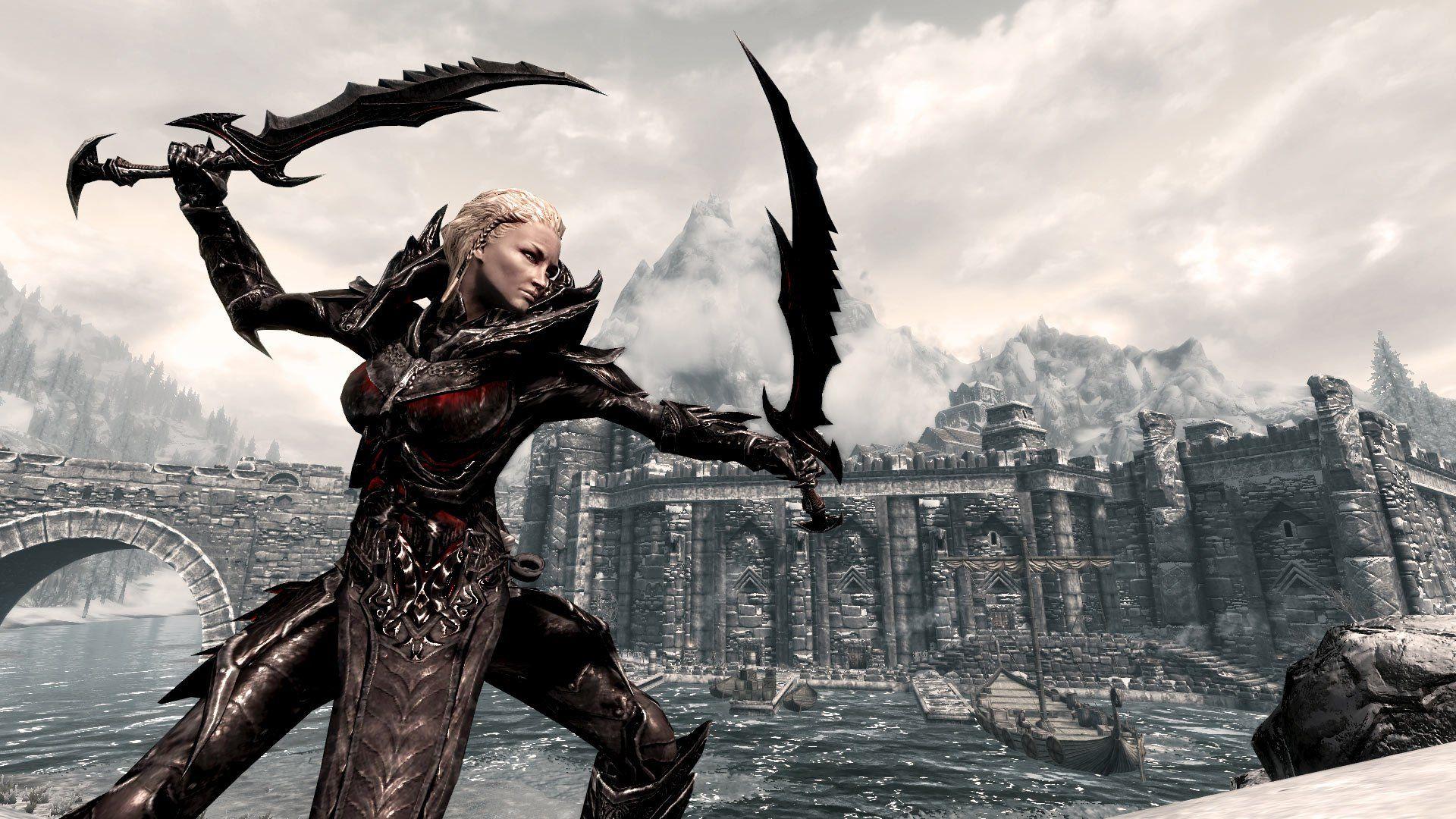 Download Skyrim Daedric Wallpaper Desktop Background For Free
