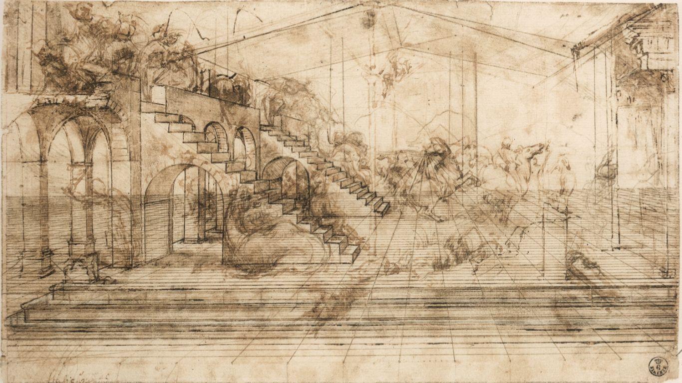1500x854px Leonardo Da Vinci Wallpaper