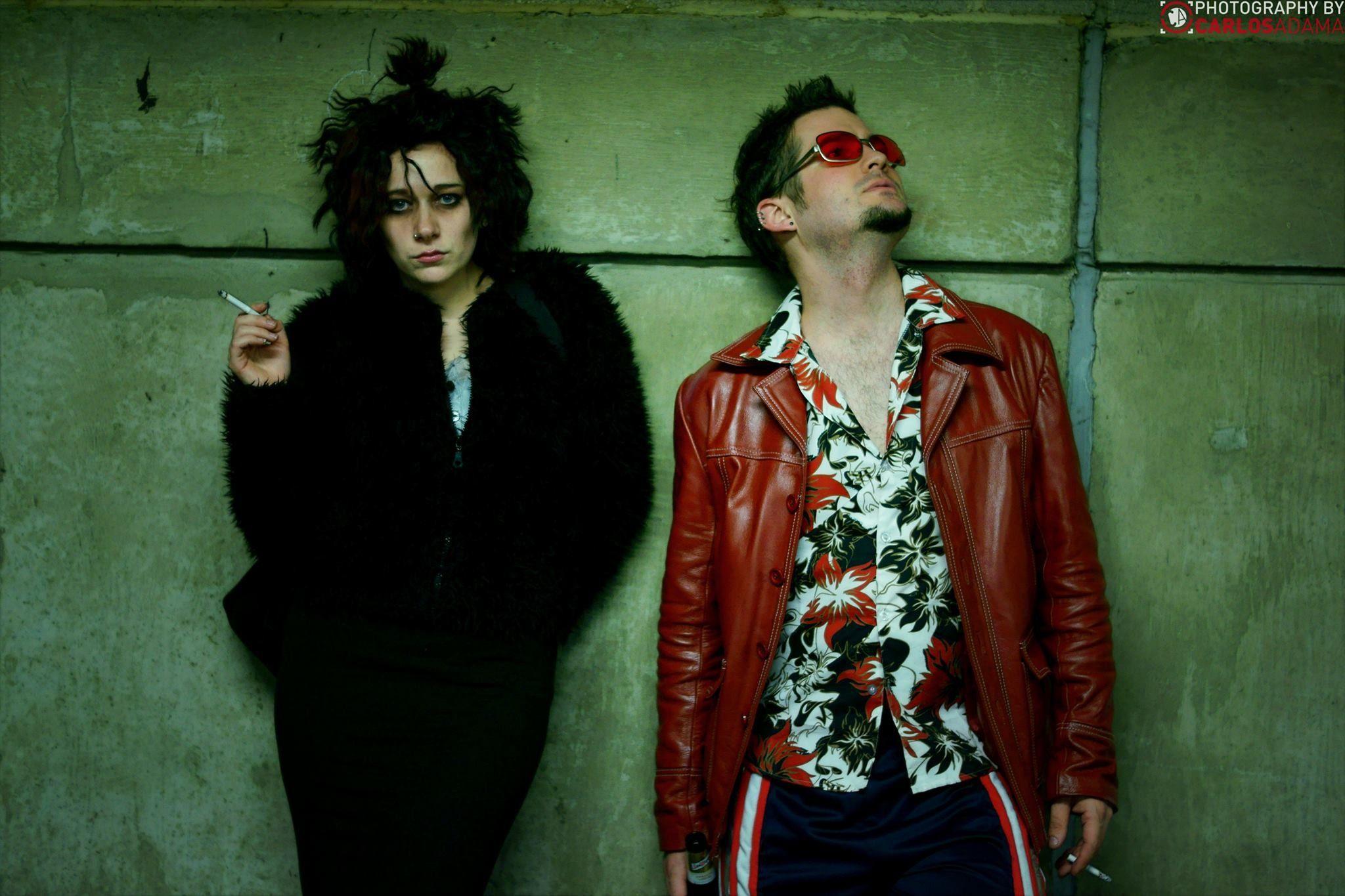 Tyler durden and marla singer costume