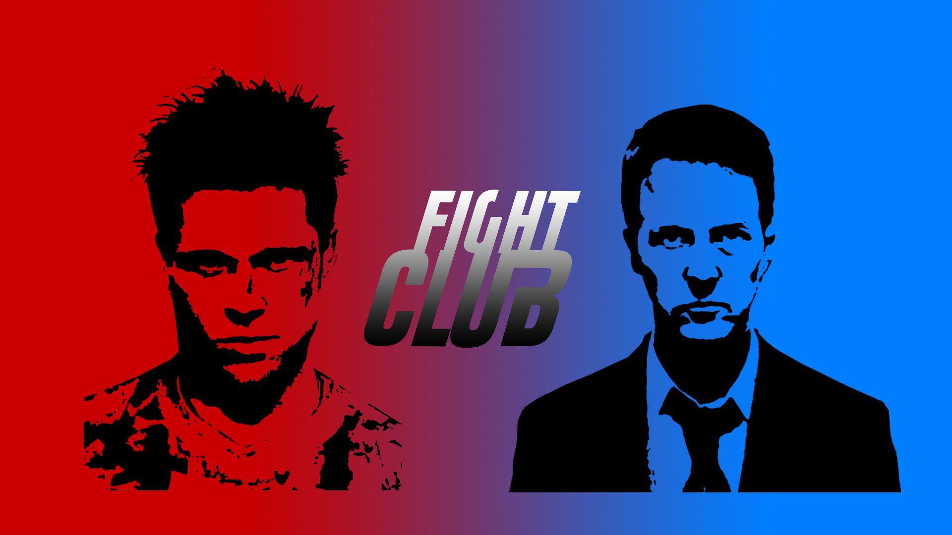 Fight Club (1999) Tyler Durden and The Narrator HD Wallpaper