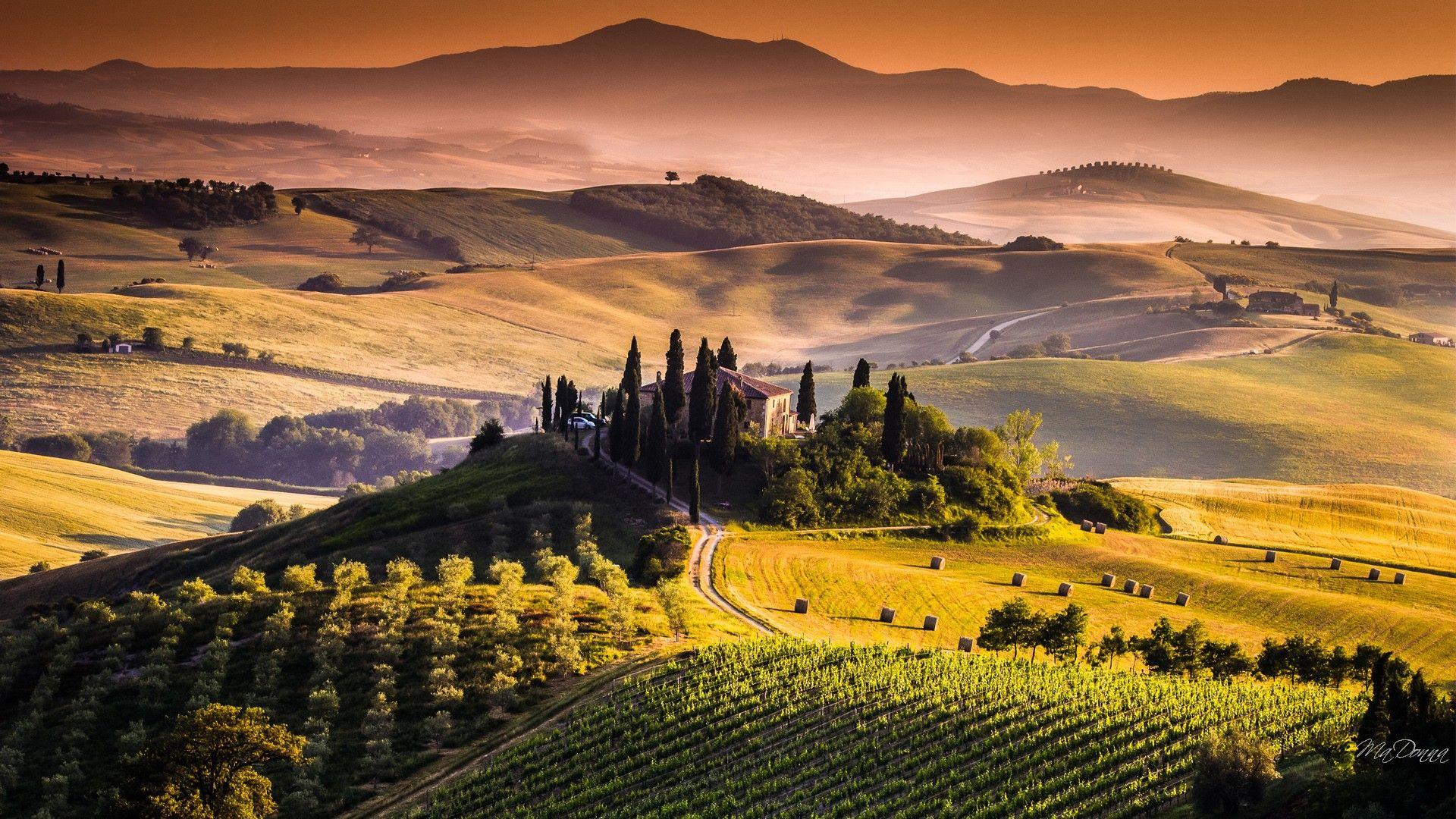 Tuscany Desktop HD Wallpaper, Background Image