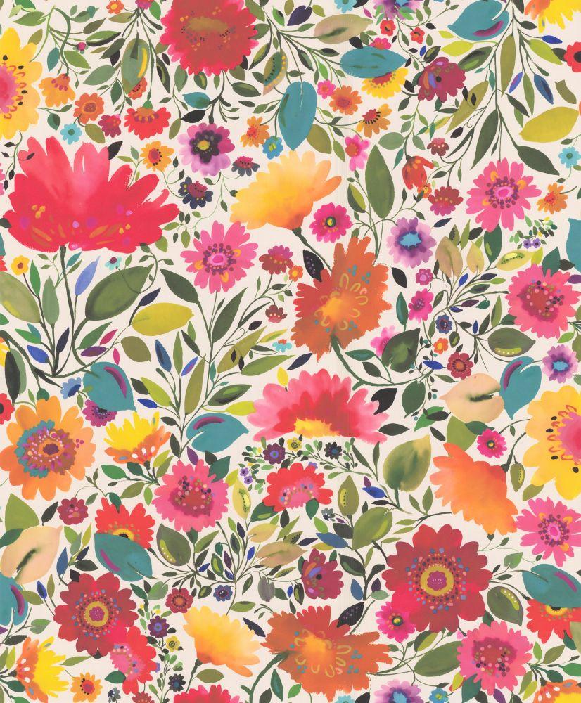 Ariadnes Dream By Clarke & Clarke Coloured, Wallpaper Direct