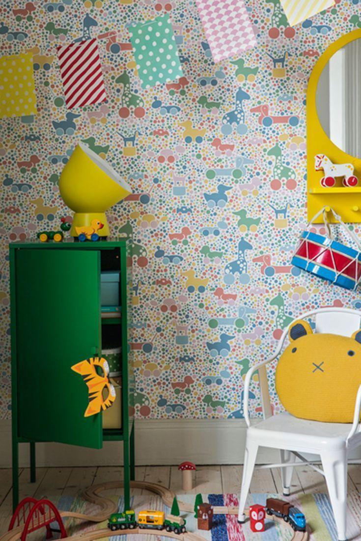 Brio Dots, Wallpaper, 6237. Brio toys, Multicoloured