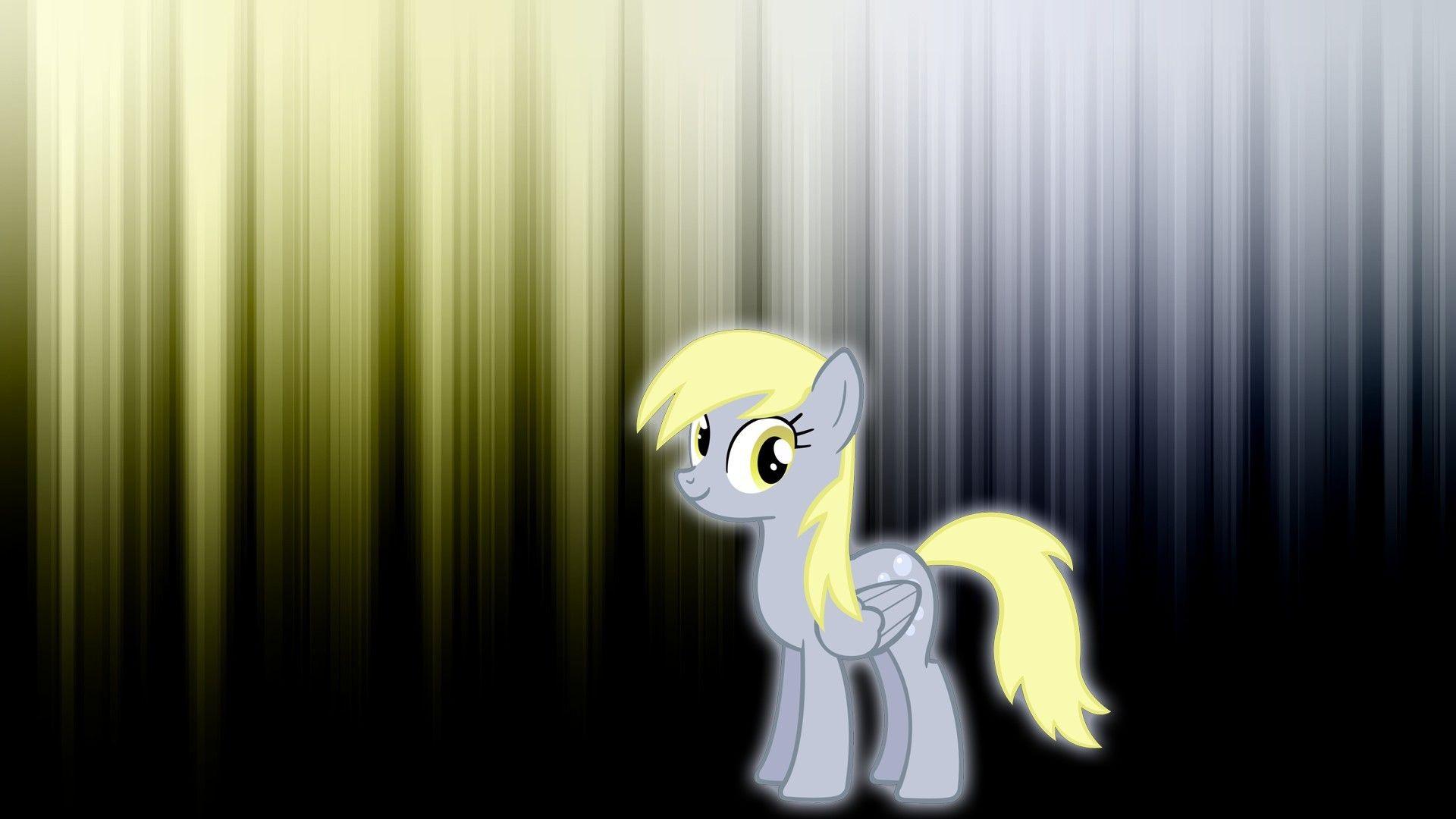 Derpy hooves my little pony glow wallpaper