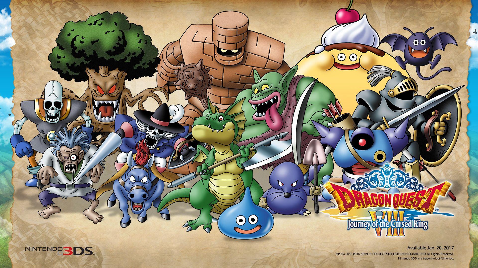 Dragon's Den > Dragon Quest VIII 3DS > Wallpaper