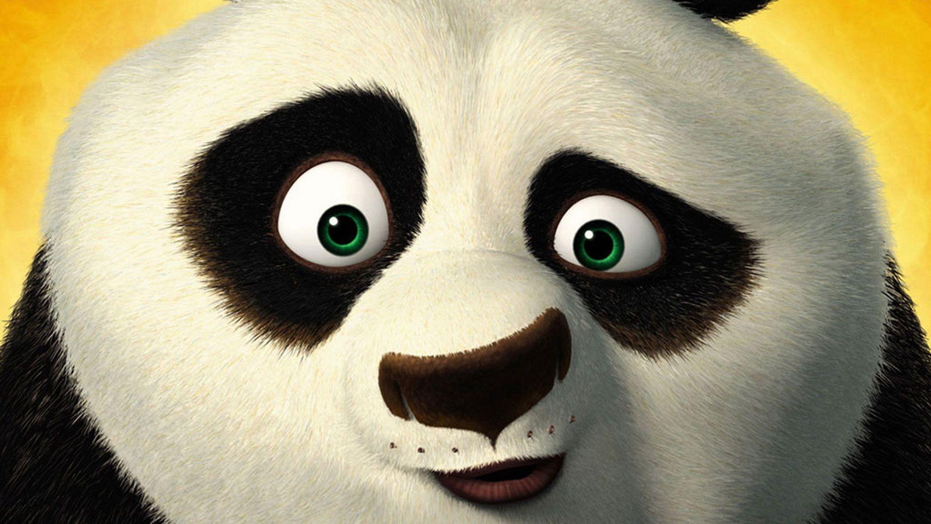 hd pics photo cartoon panda kungfu desktop background wallpaper