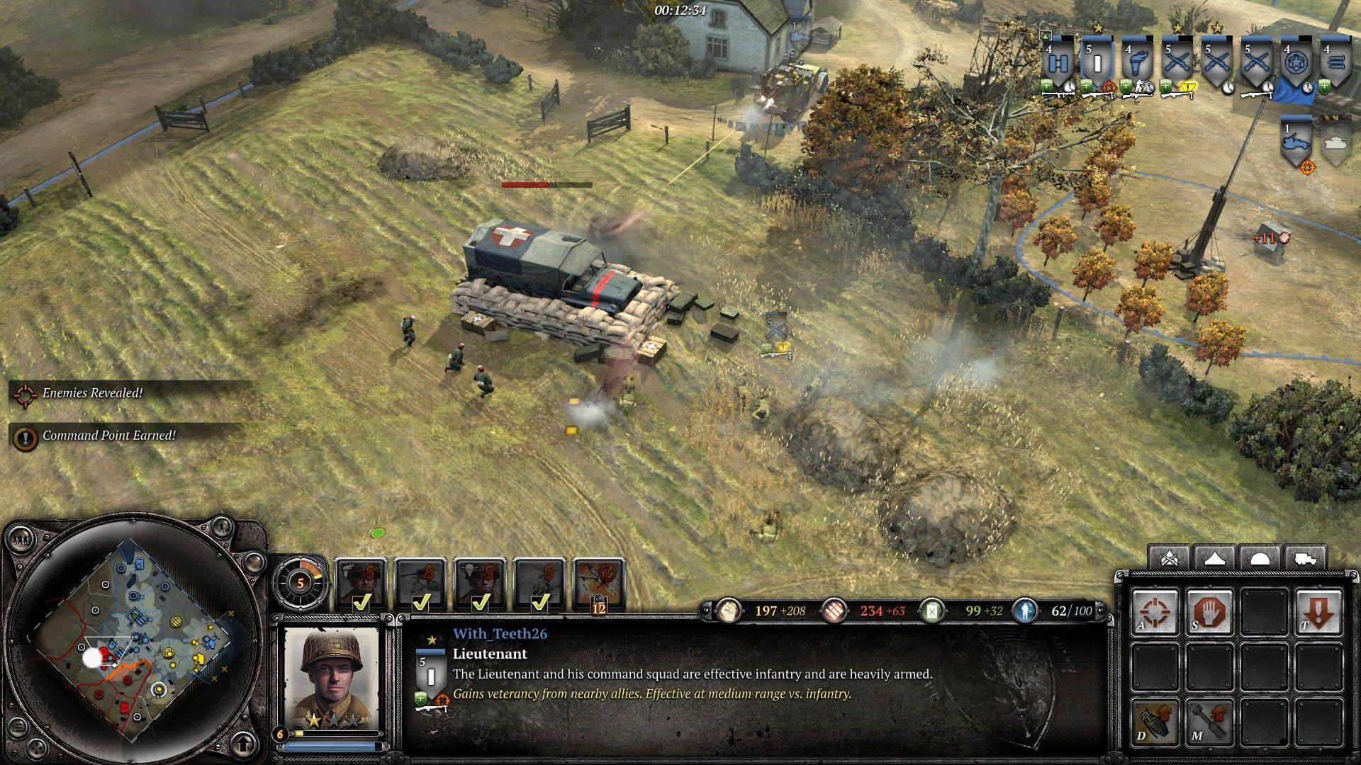 COH 2: Western Front Armies Screenshots. New Game