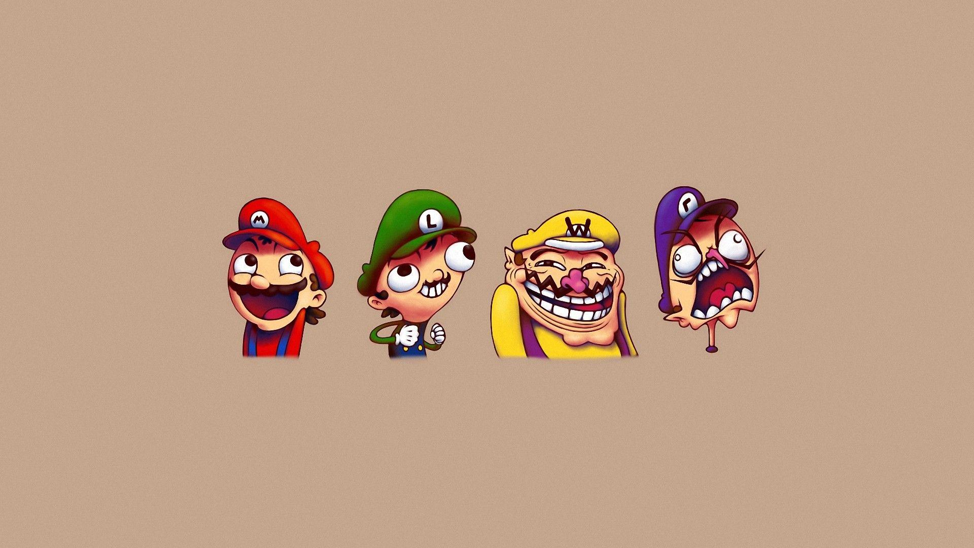 Mario Meme Game HD Wallpaper
