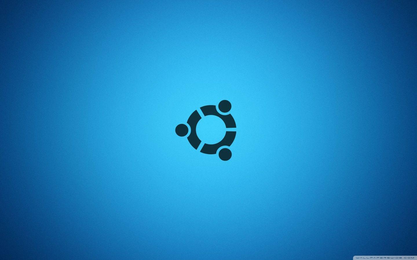 Ubuntu Logo Blu HD Wallpaper, Background Image