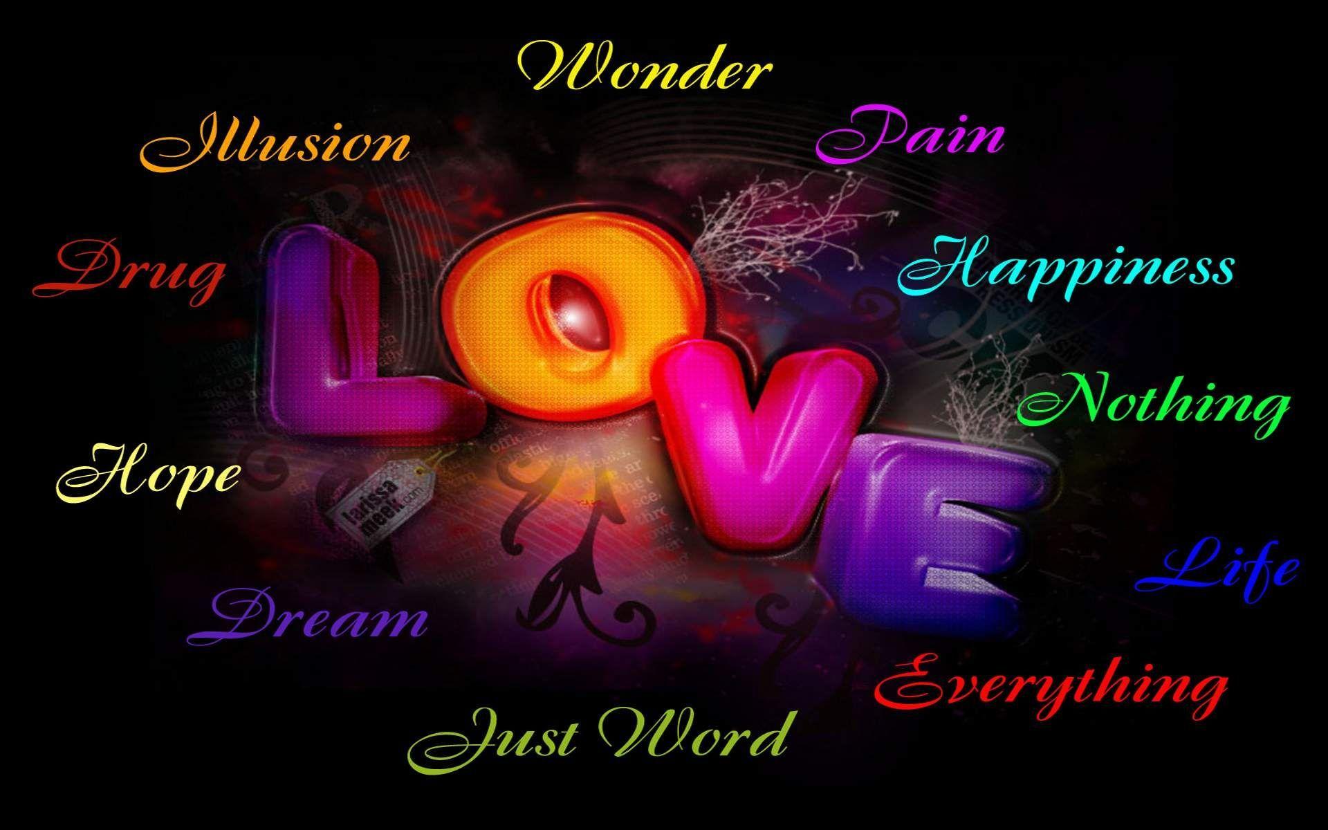 Love Words Pictures Wallpapers - Wallpaper Cave