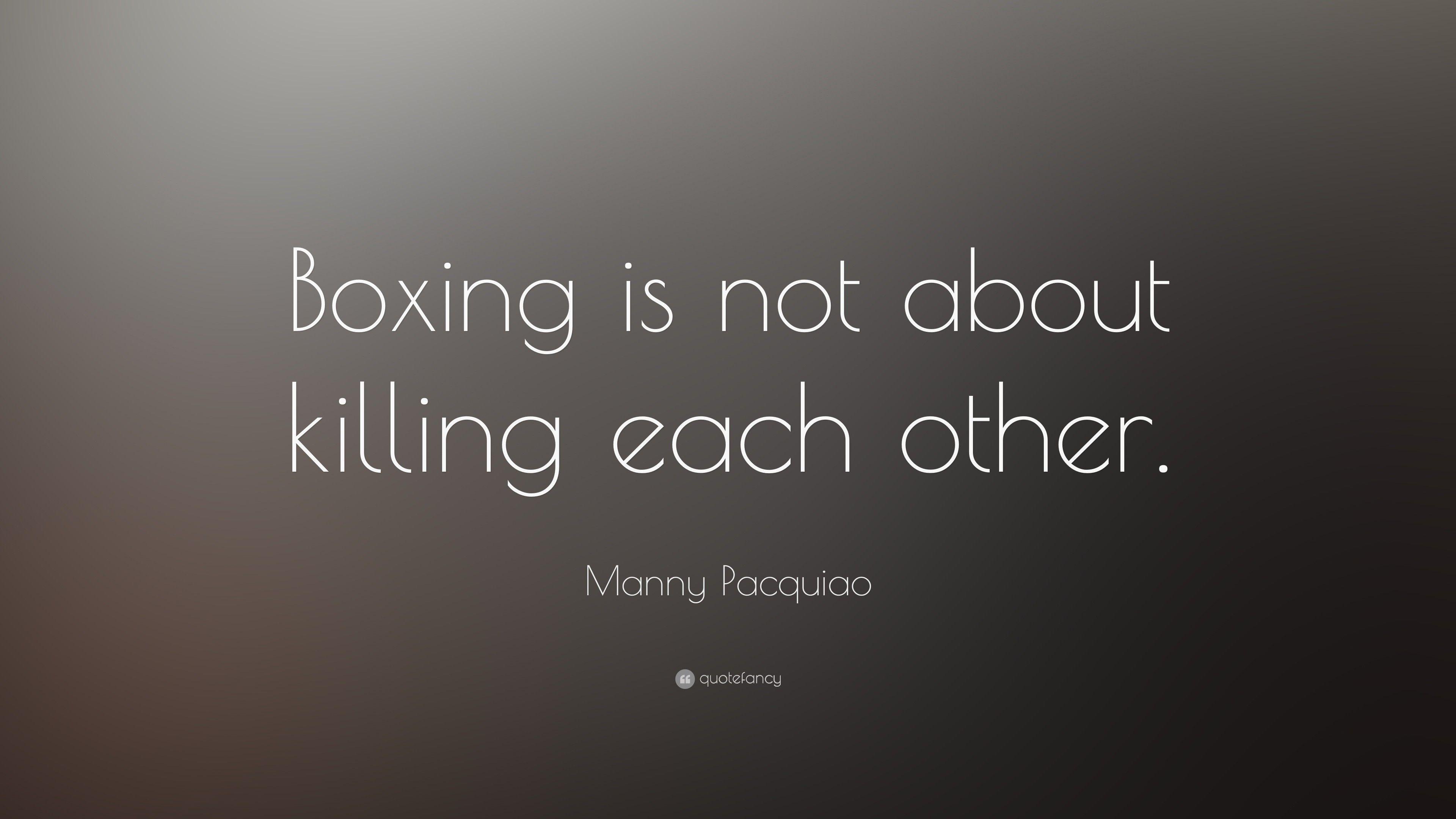 boxing quotes and sayings