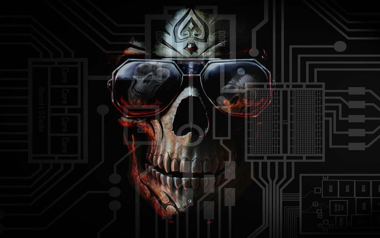 Skull wallpaper android