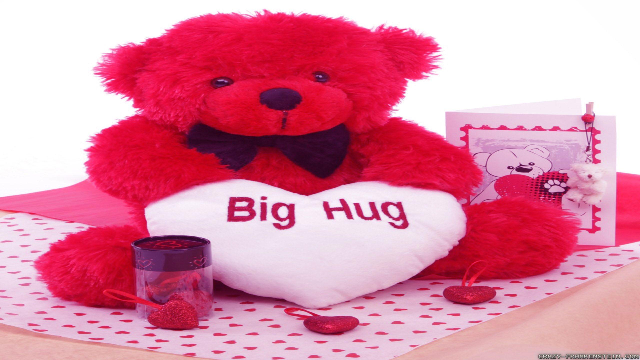 Red Colour Teddy Bear Wallpaper Full Size Cute Teddy Bears HD
