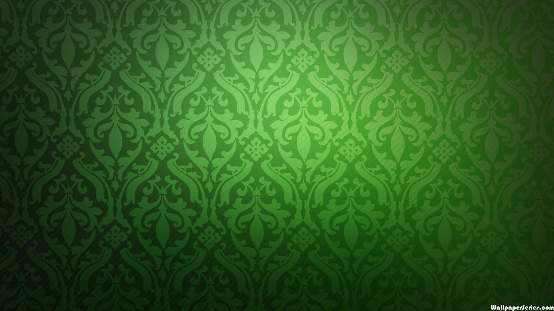 Vintage Wallpaper Green Background & Wallpaper