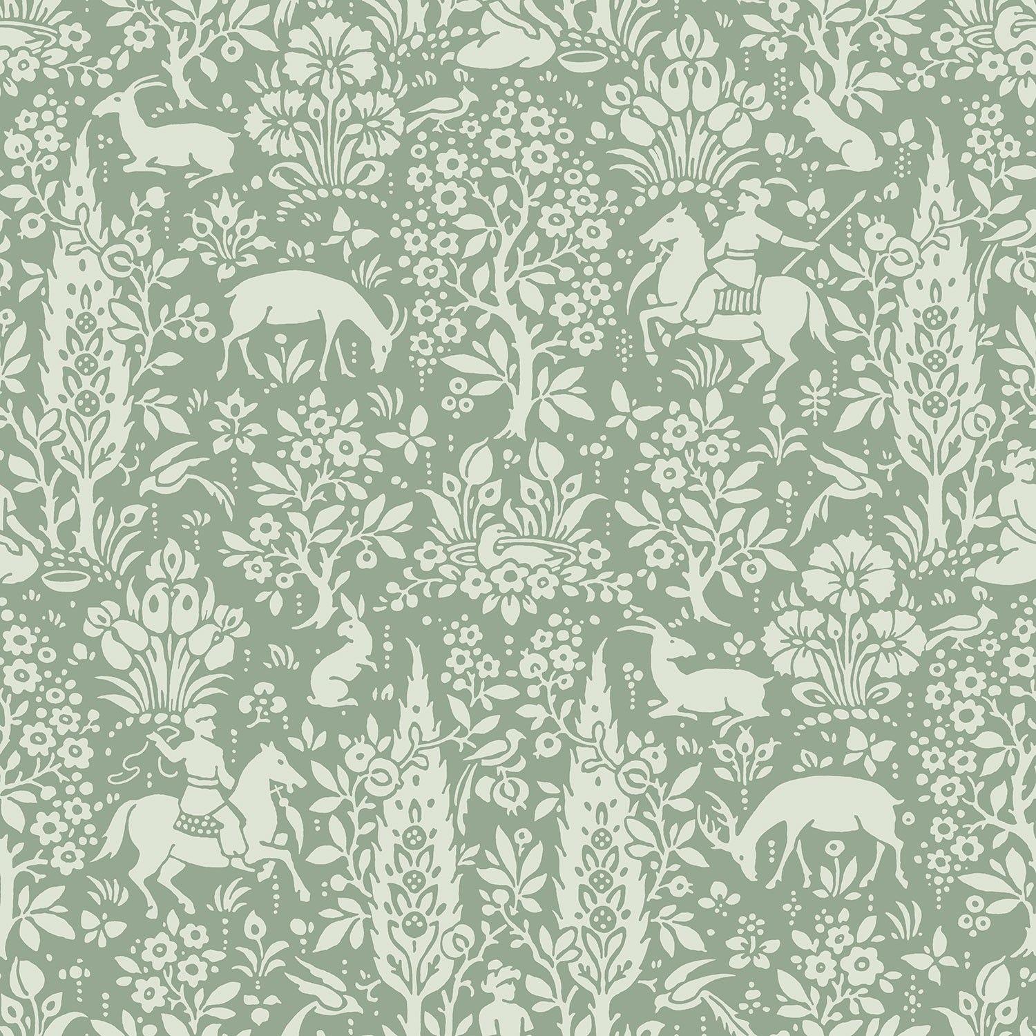 sage green wallpaper