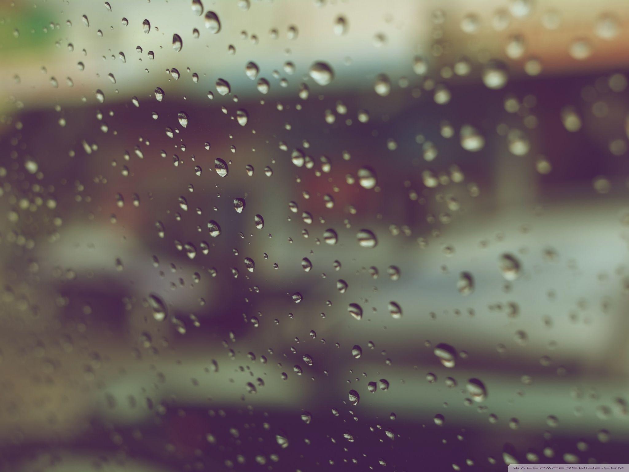 Raindrops On Window ❤ 4K HD Desktop Wallpaper for 4K Ultra HD TV