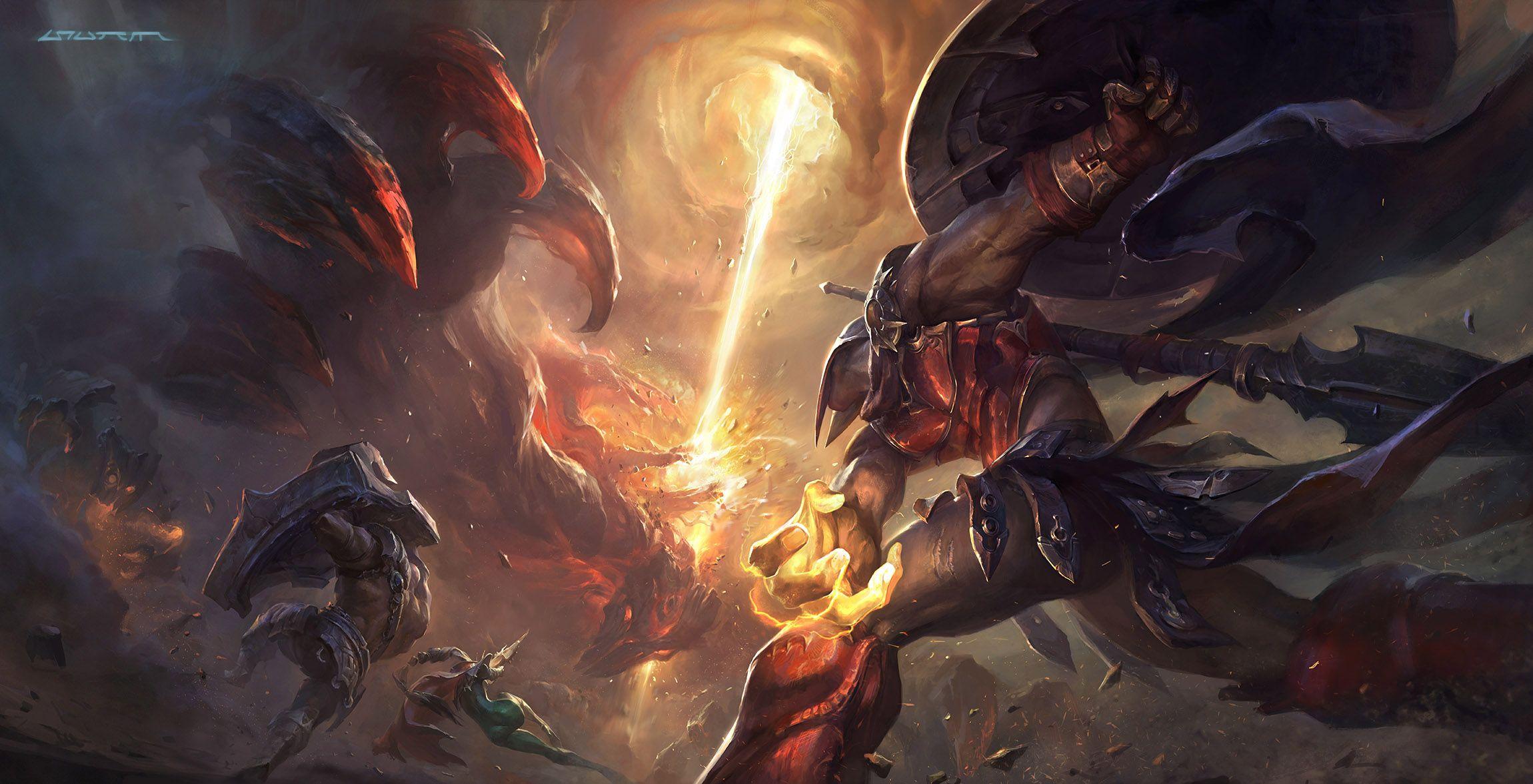 Pantheon HD League Of Legends Wallpapers, HD Wallpapers