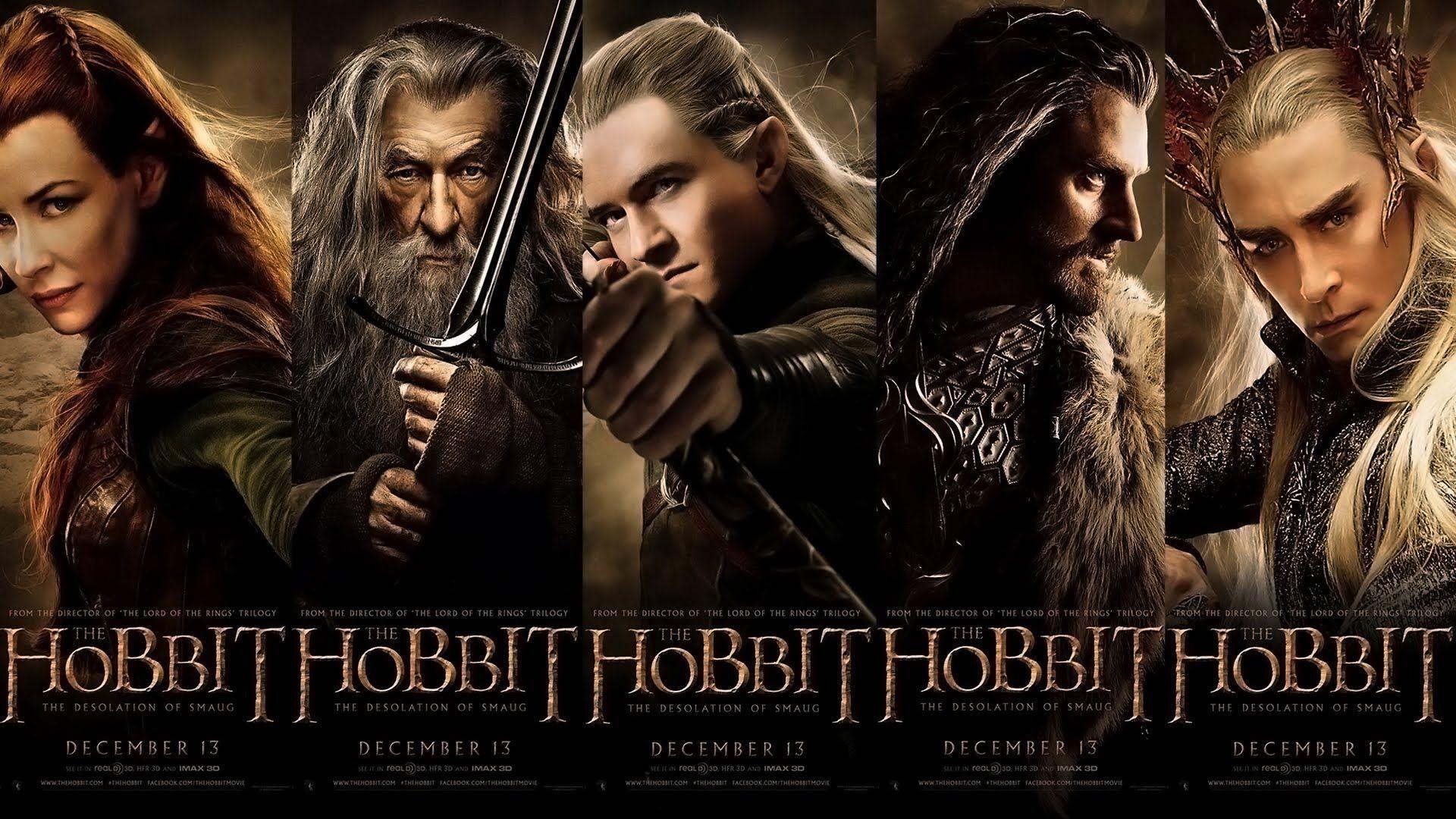 the hobbit 2 movie poster