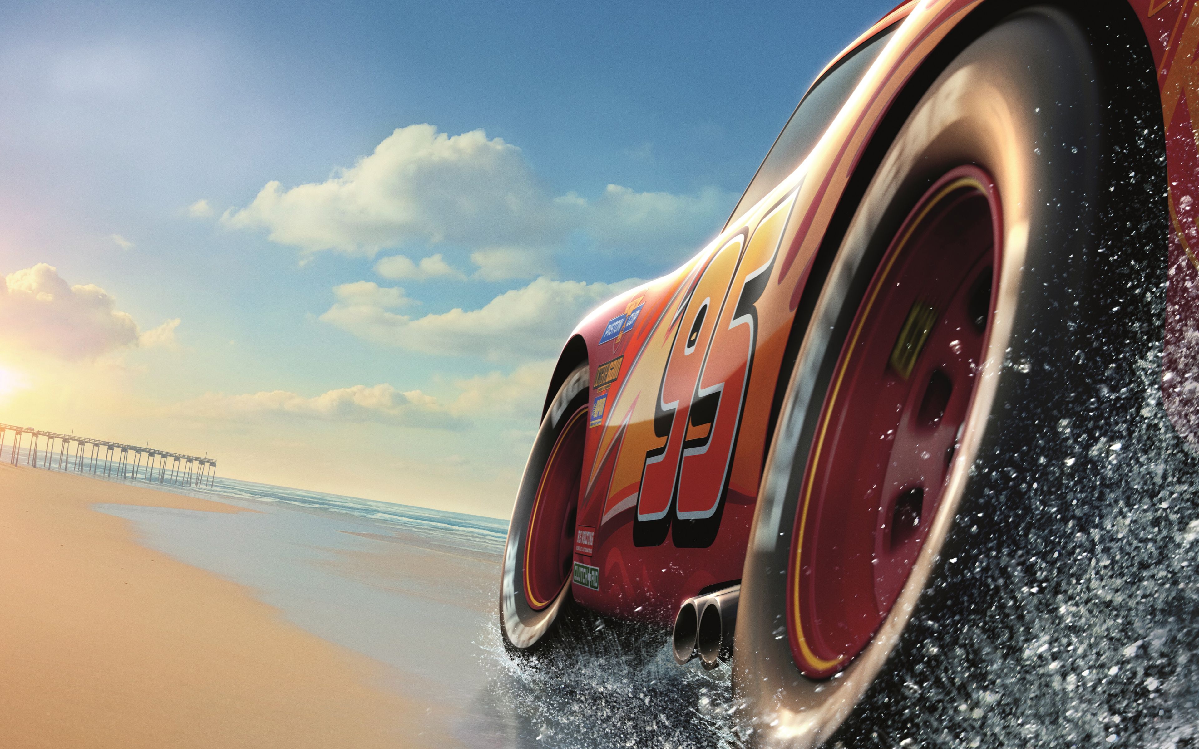 Cars 3 2017 4K 8K Wallpaper