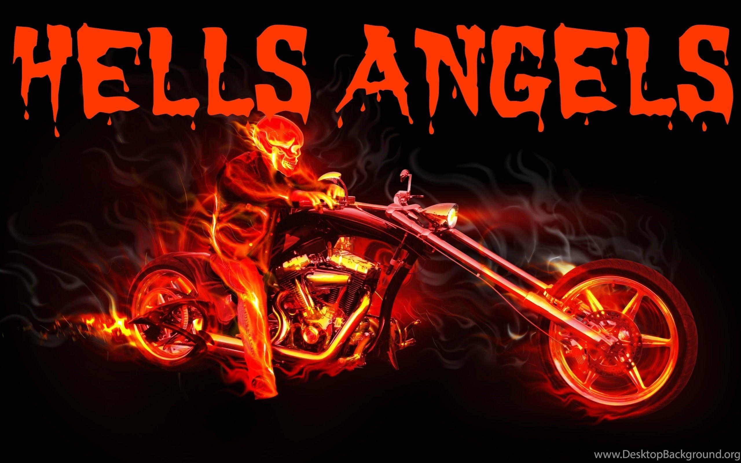 HELLS ANGELS INVADE EUROPE AT NIGHT! YouTube Desktop Background