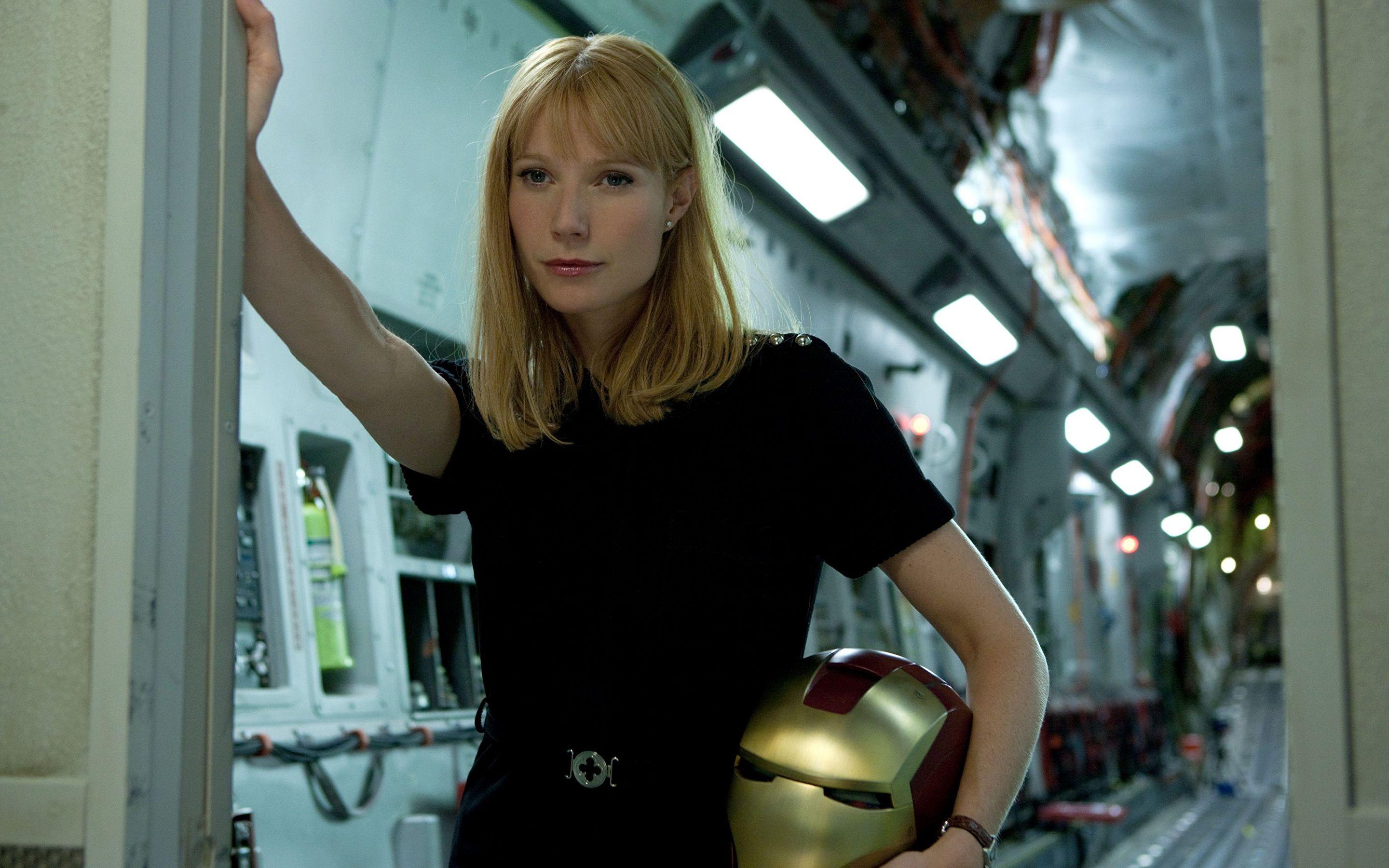 Photos Iron Man Gwyneth Paltrow Blonde girl Pepper Potts 2880x1800