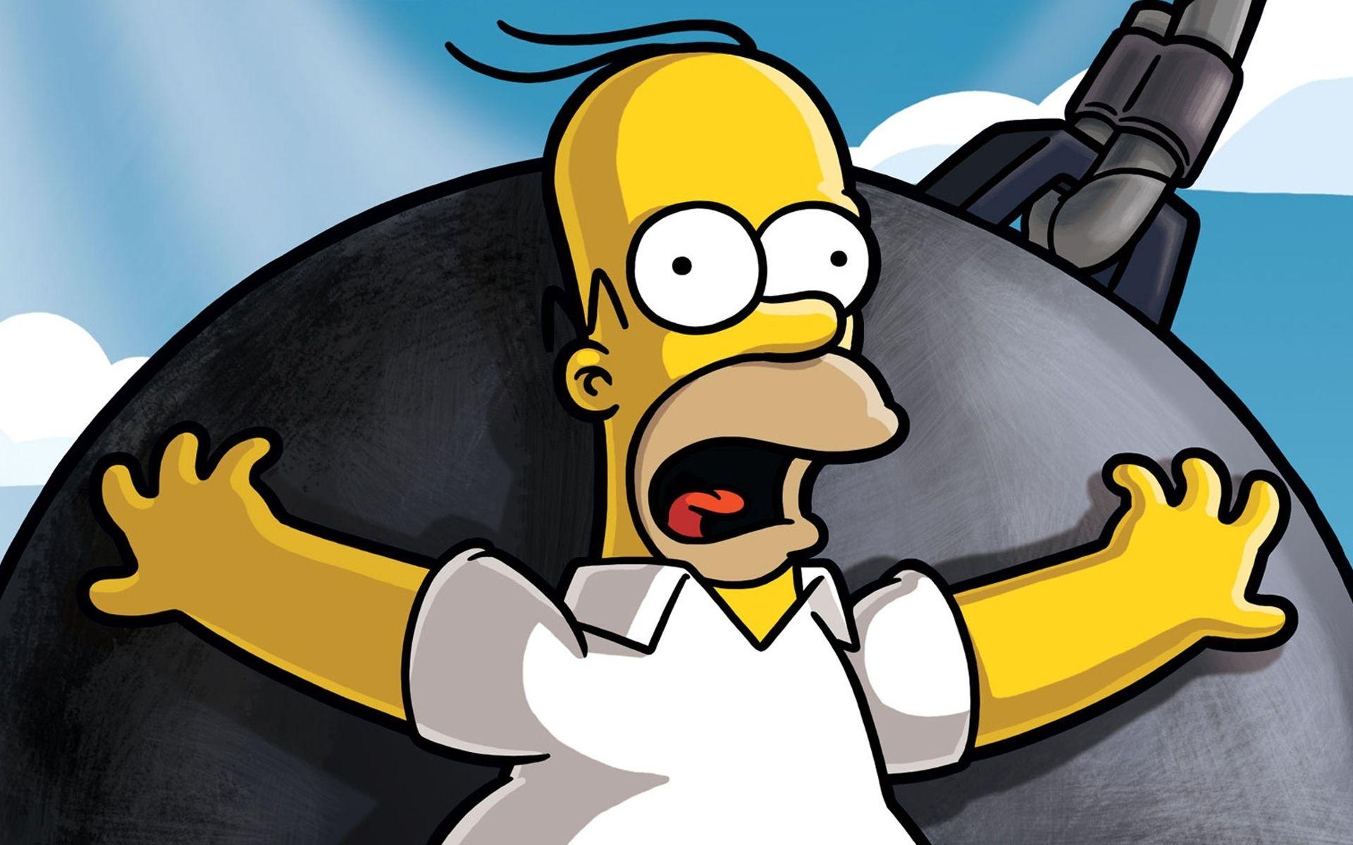 Homer Simpson Simpsons Wallpaper